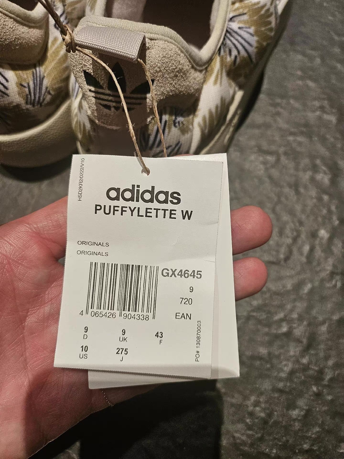 Adidas Adidas Trefoil Puffylette Men's Warm Casual Sneakers Q16 Size US 8 / EU 41 - 5 Thumbnail