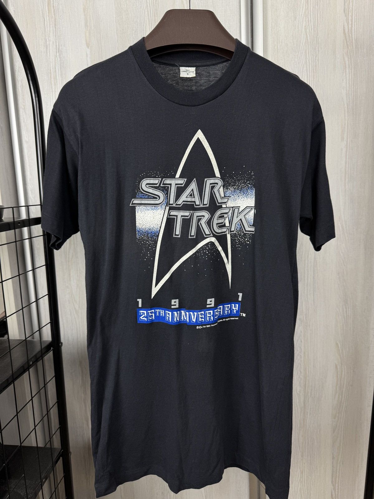 Vintage Star Trek 1991 25th Anniversary Copyright Vintage T-Shirt S Size US S / EU 44-46 / 1 - 1 Thumbnail