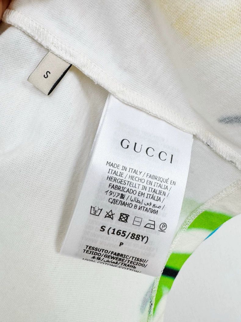 Gucci Gucci Short Sleeve Tshirt with Colorful Bunnies-2505 Size S / US 4 / IT 40 - 5 Thumbnail