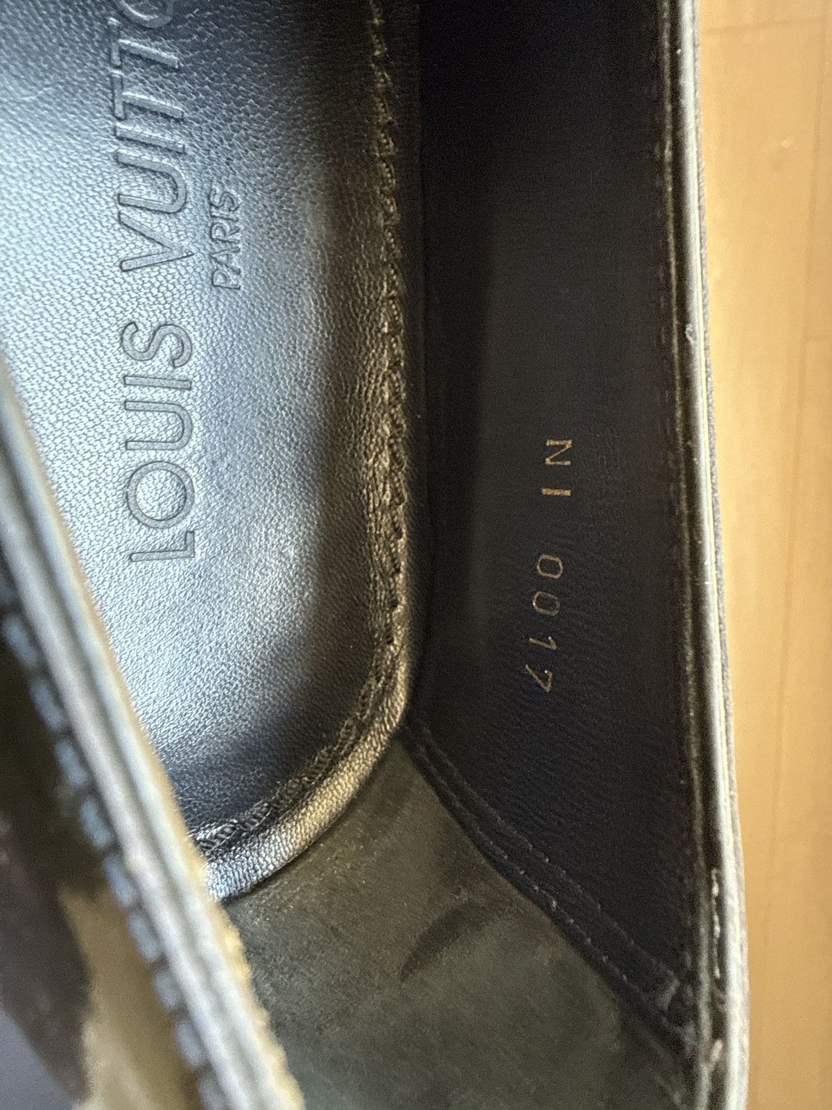 Louis Vuitton Navy Patent Loafers Limited Edition Size US 10.5 / EU 43-44 - 7 Thumbnail