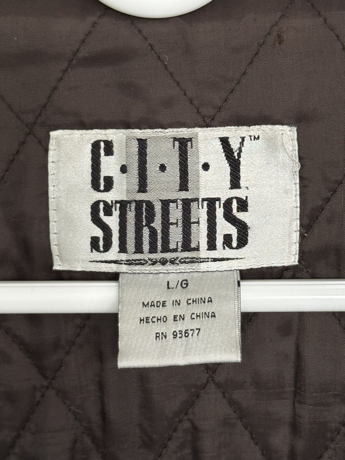 City Streets Vintage Heavy Leather Jacket Size US L / EU 52-54 / 3 - 2 Thumbnail