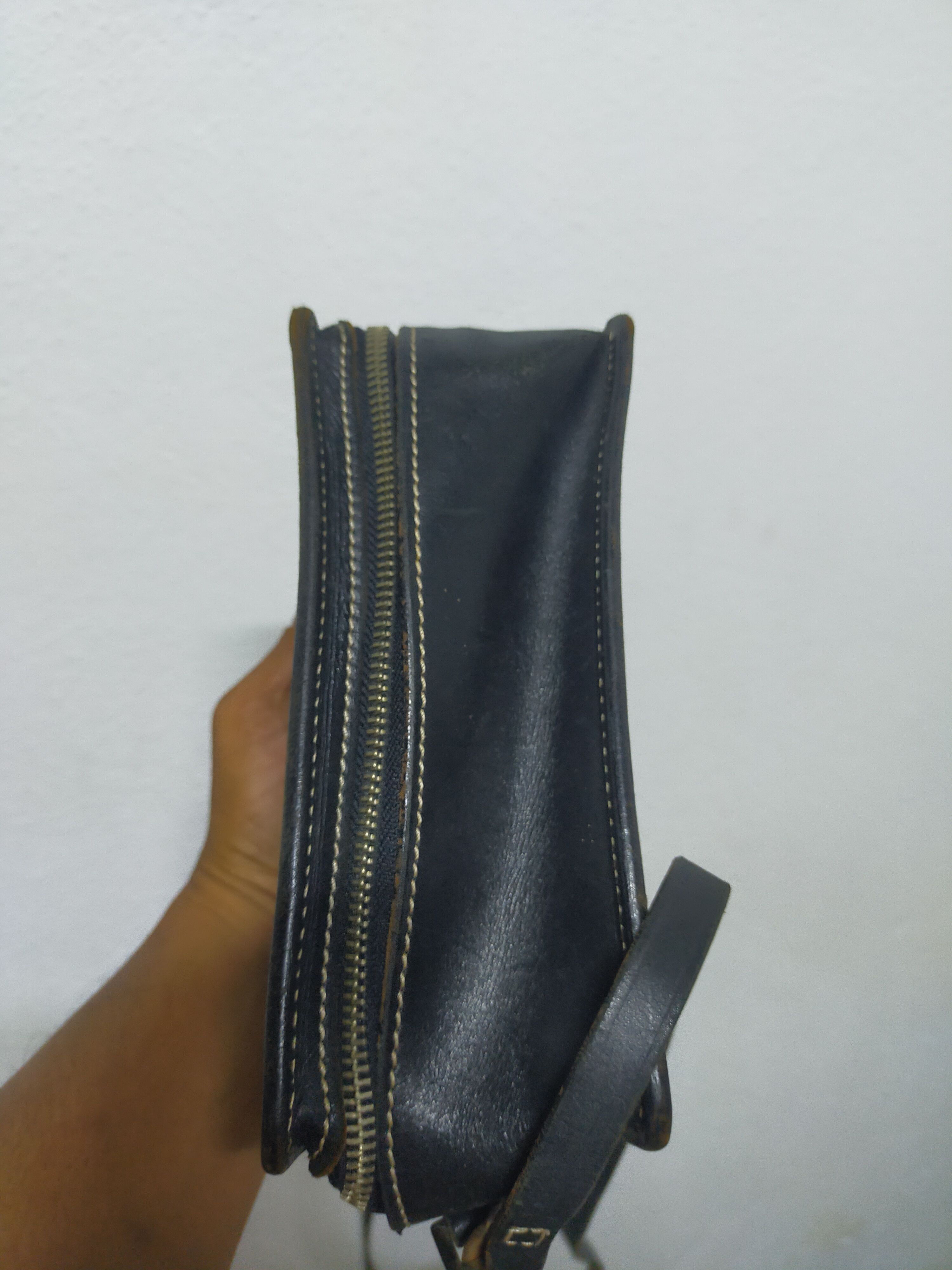 Vintage Courreges leather sling bags