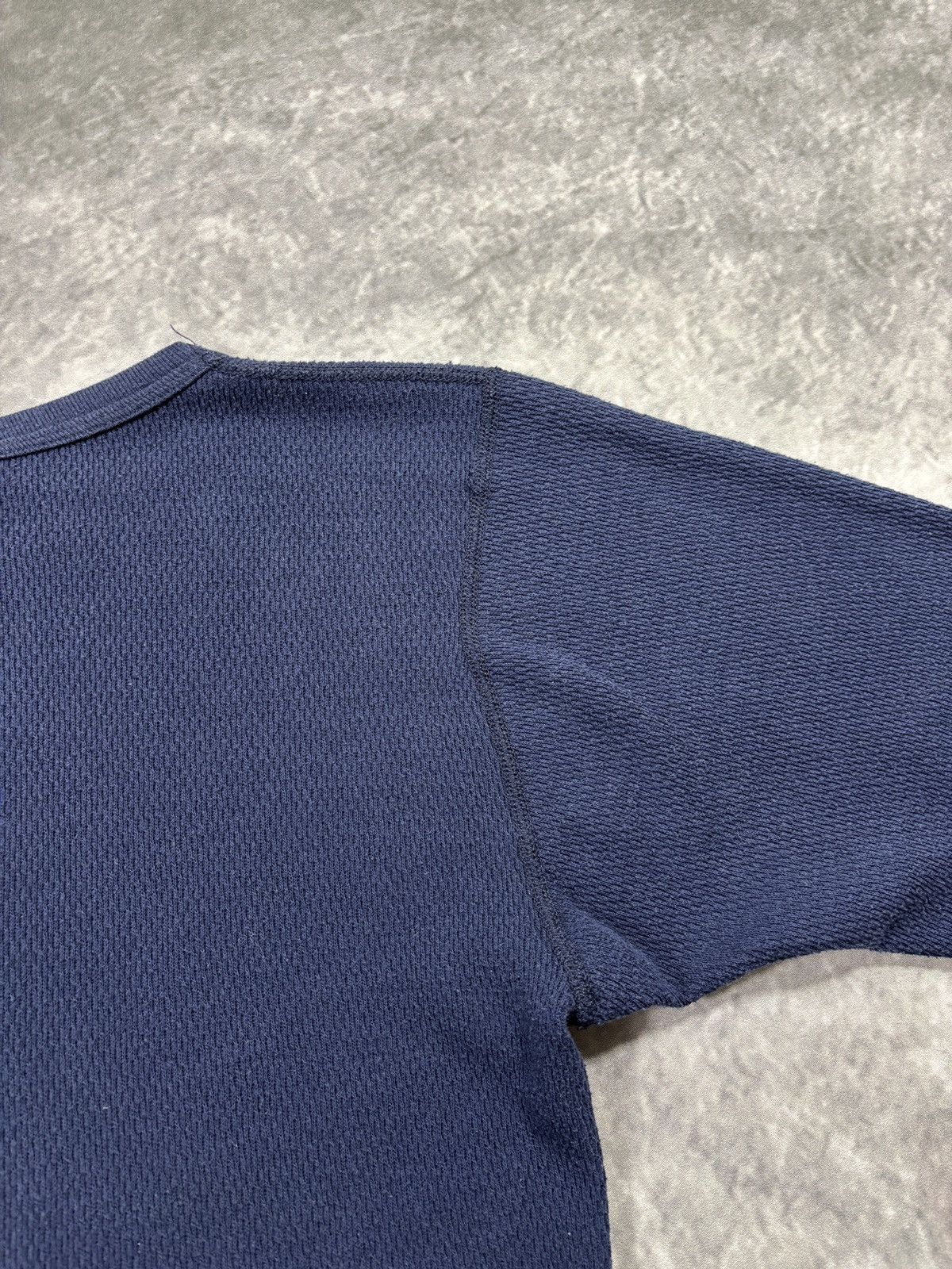 Vintage 1970s Thermal Longsleeve Vintage Hanes Made in USA Raschel Size US S / EU 44-46 / 1 - 9 Thumbnail