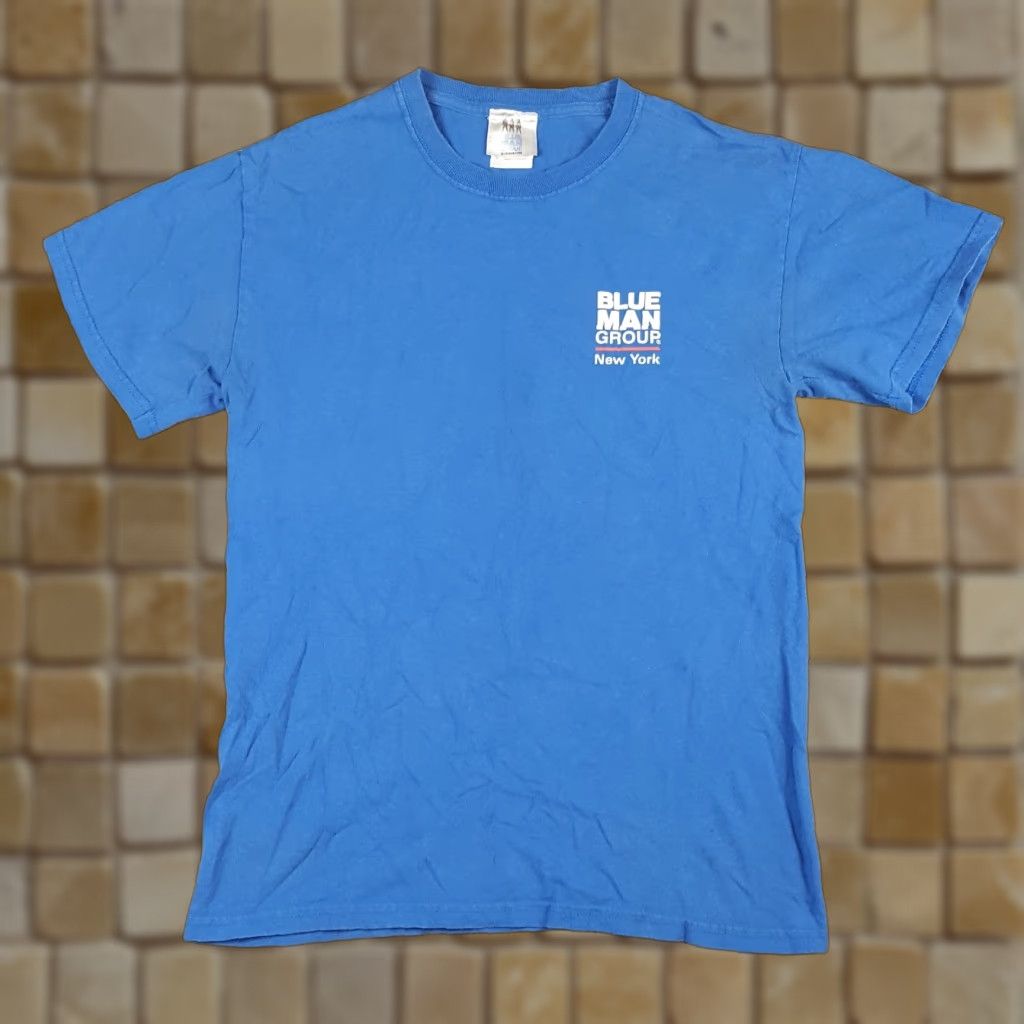 Vintage VINTAGE The Blue Man Group NY Size S Y2K Graphic Dancing Show Retro T Shirt Size US S / EU 44-46 / 1 - 1 Thumbnail