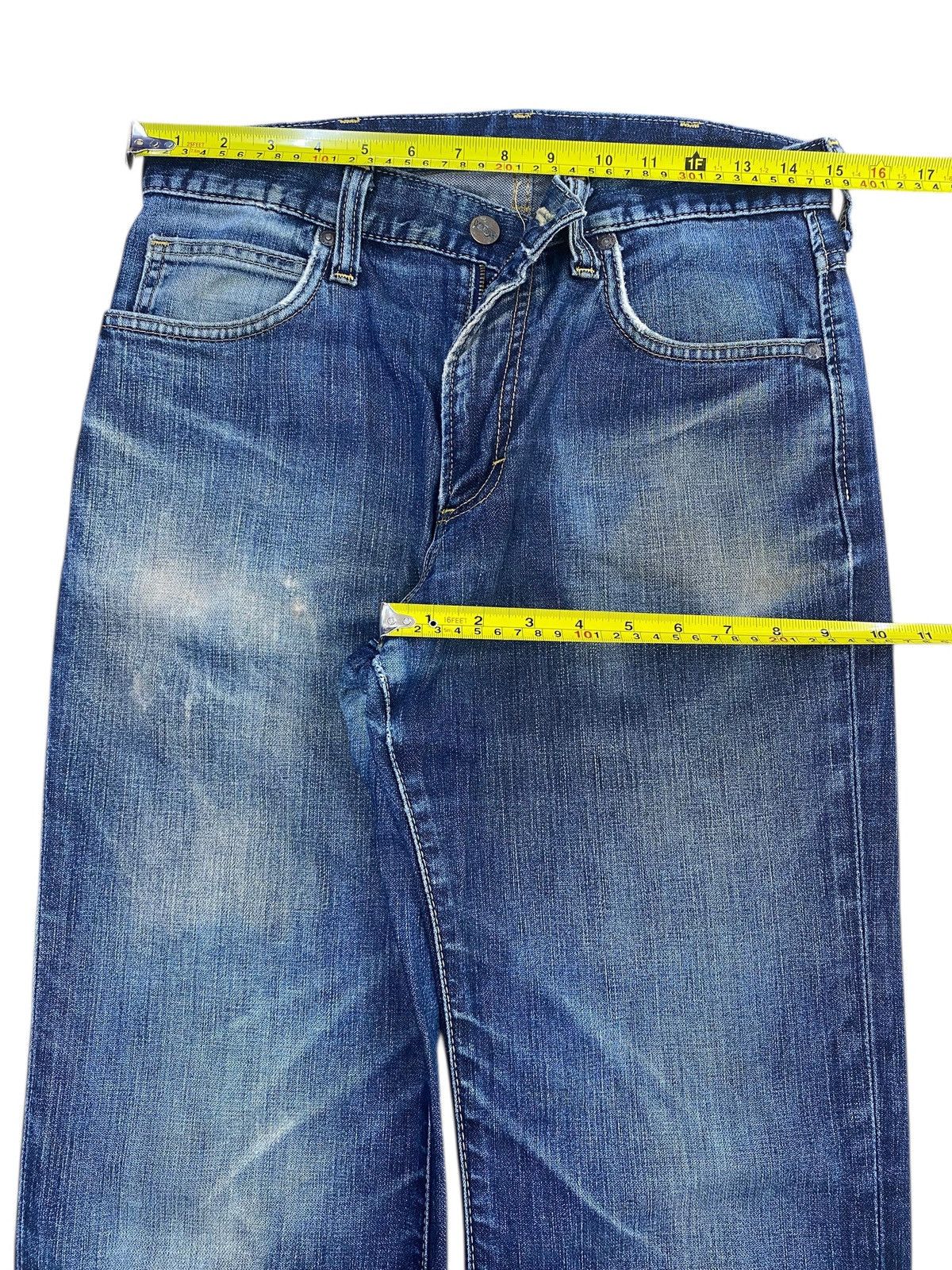 Wrangler Wrangler Whiskers Faded Wash Style Loose Jeans Size US 30 / EU 46 - 5 Thumbnail