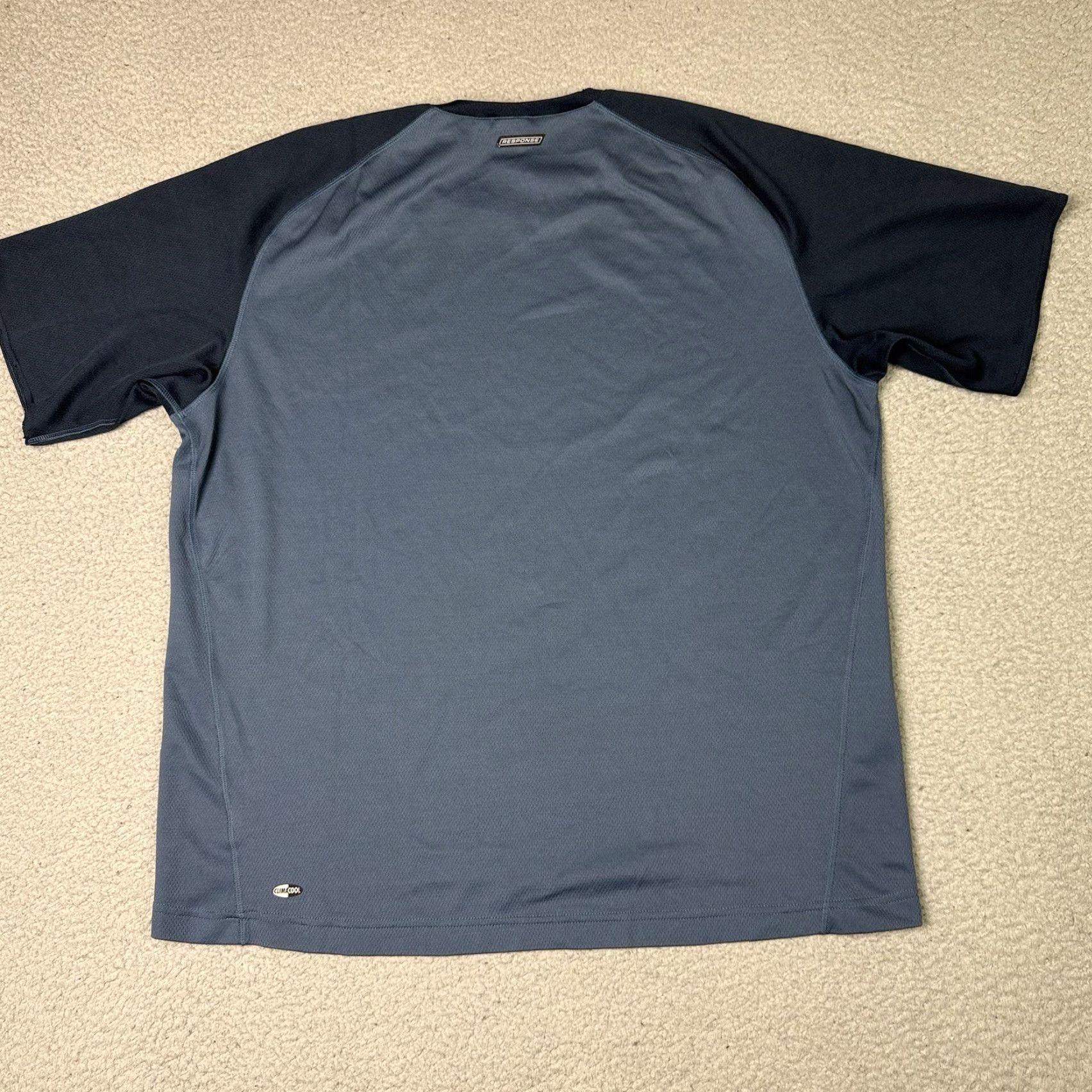 Adidas VINTAGE adidas T Shirt Adult L Blue Climacool Reflective Athletic Mens Size US L / EU 52-54 / 3 - 3 Thumbnail