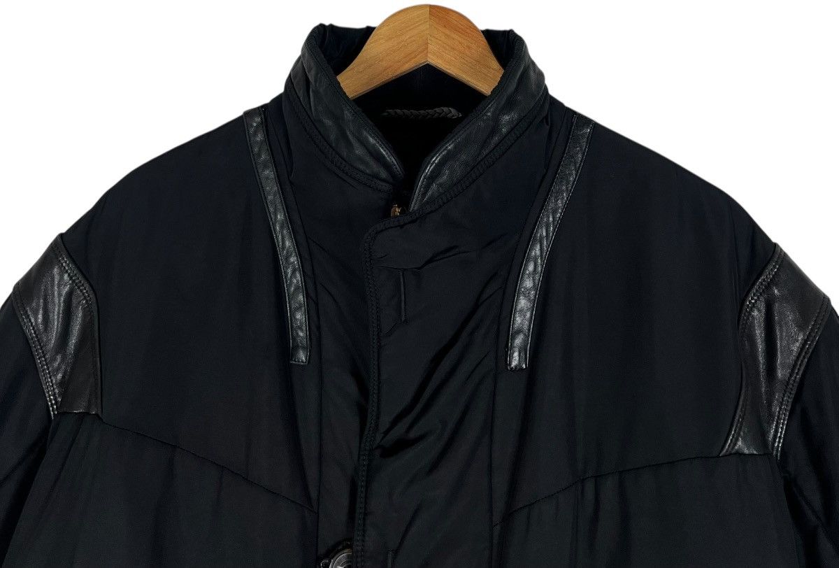 Gimo's Vintage Gimo’s Technical Jacket Black Leather Designer Coat Size US L / EU 52-54 / 3 - 6 Thumbnail