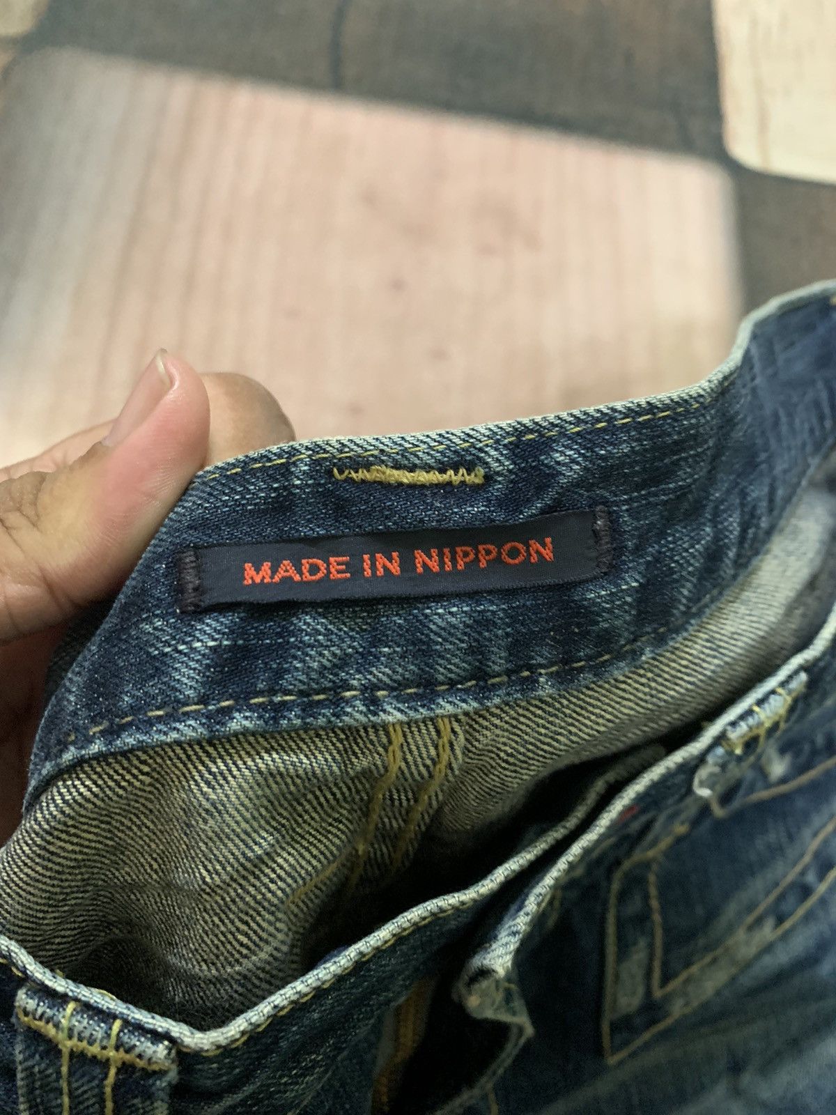 If Six Was Nine FLARE 🇯🇵JAPAN FINEST BLUE WAY DENIM Size US 33 - 4 Thumbnail