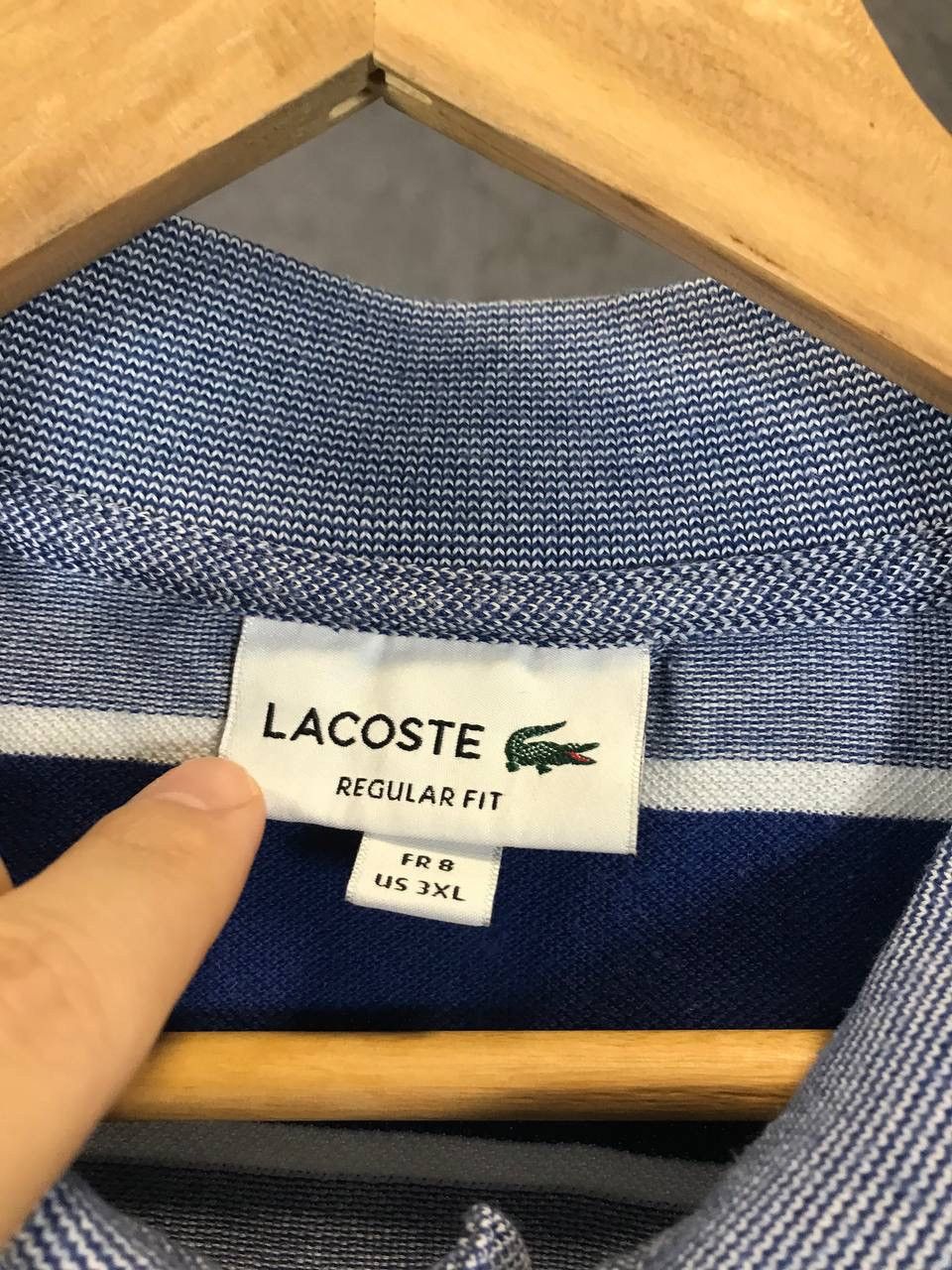 Lacoste Lacoste designer logo polo tee Size US XXL / EU 58 / 5 - 4 Thumbnail