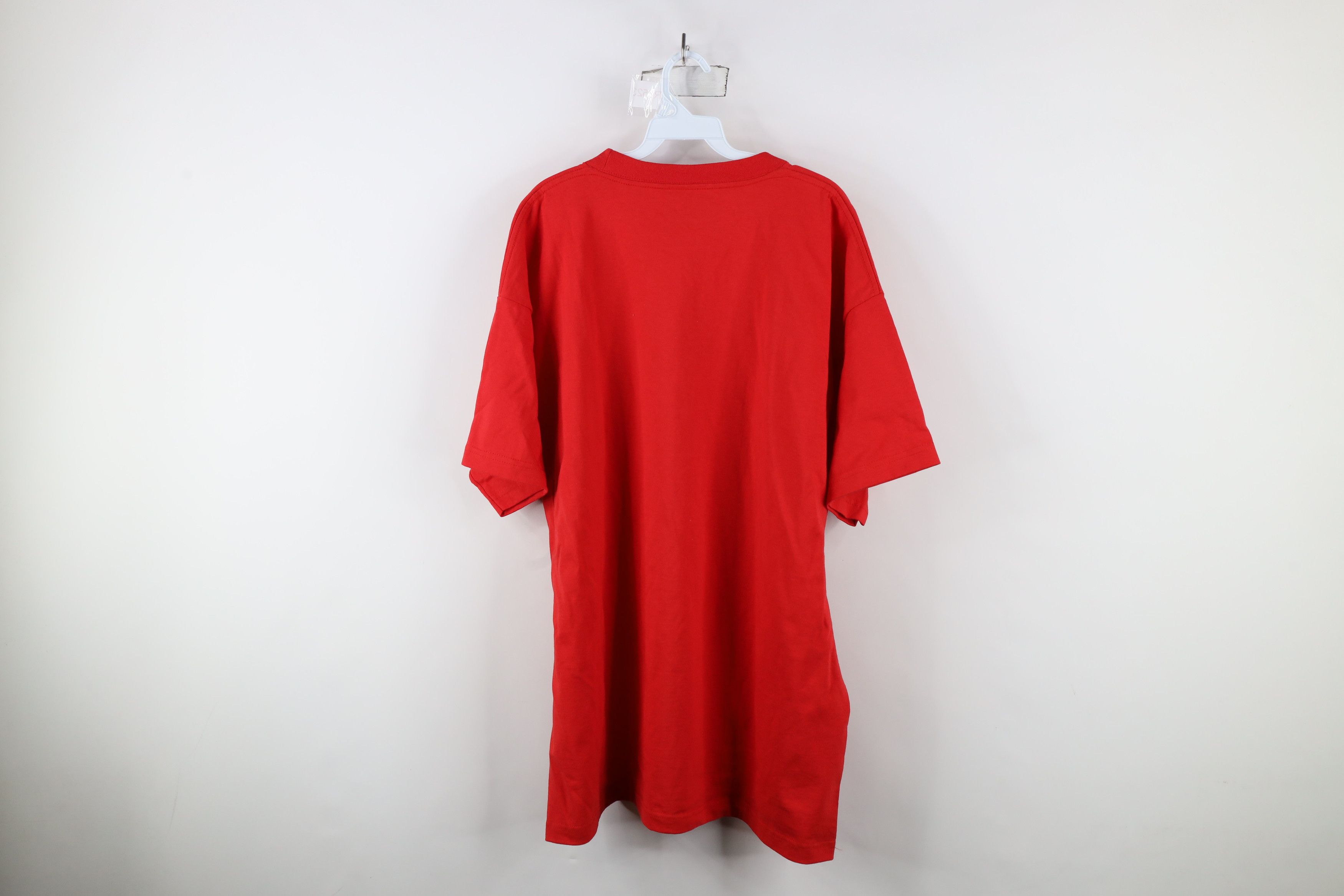 Vintage Vintage 90s of Oz Toto The Dog Funny T-Shirt Red Cotton USA Size US XXL / EU 58 / 5 - 10 Thumbnail
