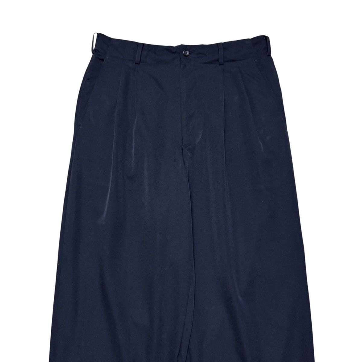 Yohji Yamamoto Vintage Yohji Yamamoto LQ Black Wool Baggy Pants Size US 34 / EU 50 - 3 Thumbnail