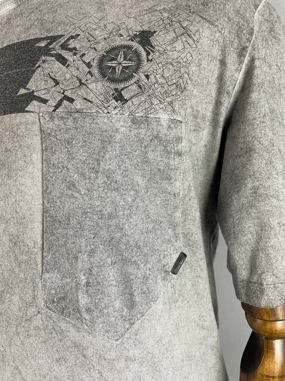 Stone Island Shadow Project Stone Island Shadow Project Dark Grey Tee T Shirt Size US L / EU 52-54 / 3 - 7 Thumbnail