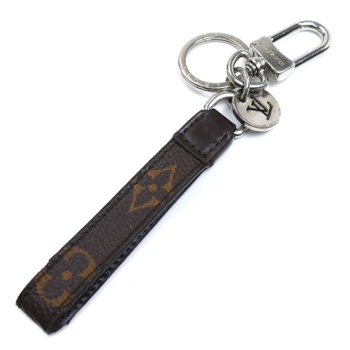 Louis Vuitton Louis Vuitton Louis Vuitton Porte Cles Slim Dragonne Monogram Key Holder Canvas Key Chain M77165 Size ONE SIZE - 1 Thumbnail