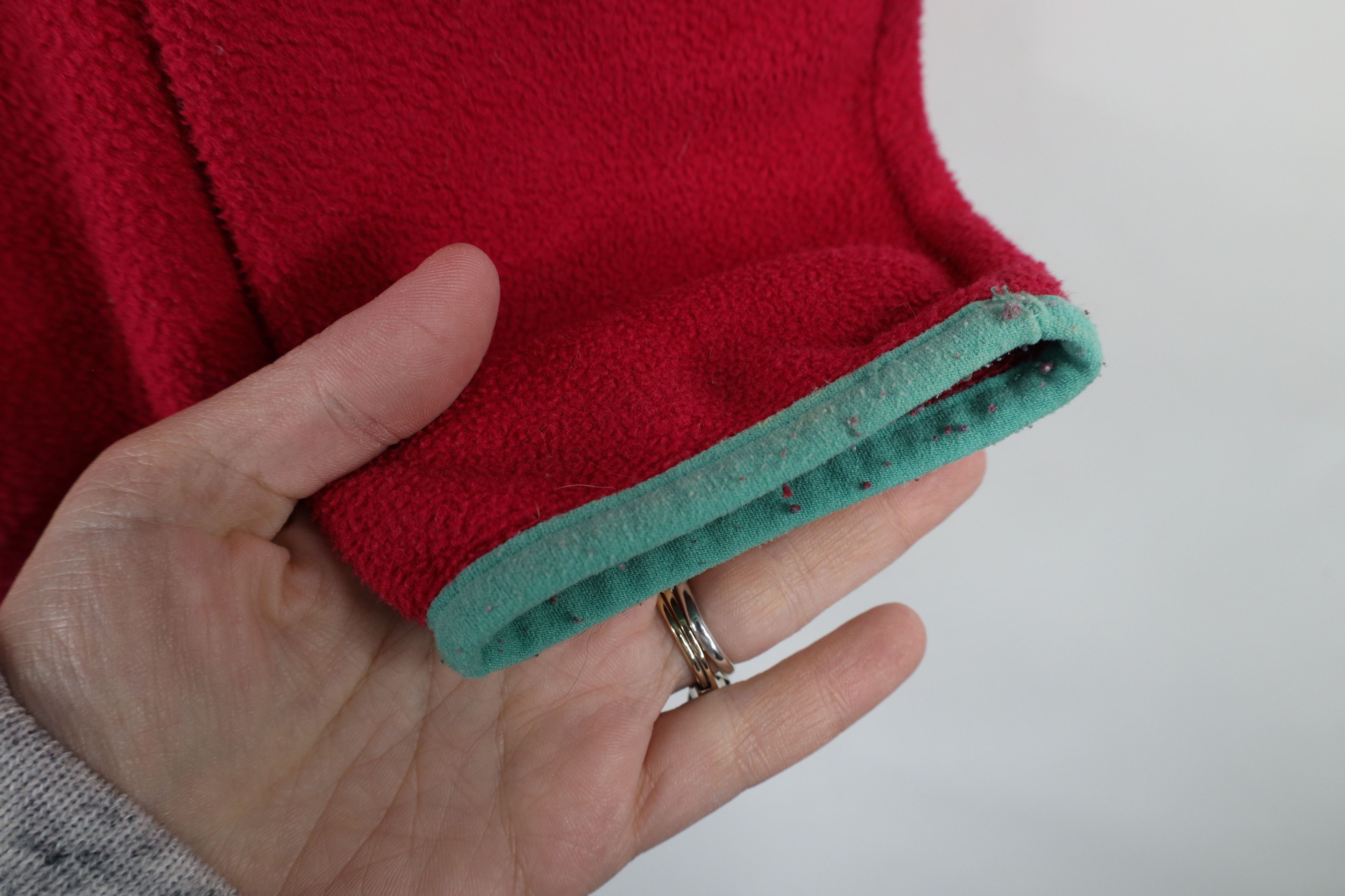 Patagonia × Vintage Vintage Patagonia Synchilla Snap T Fleece Pullover Sweater Size XS / US 0-2 / IT 36-38 - 5 Thumbnail