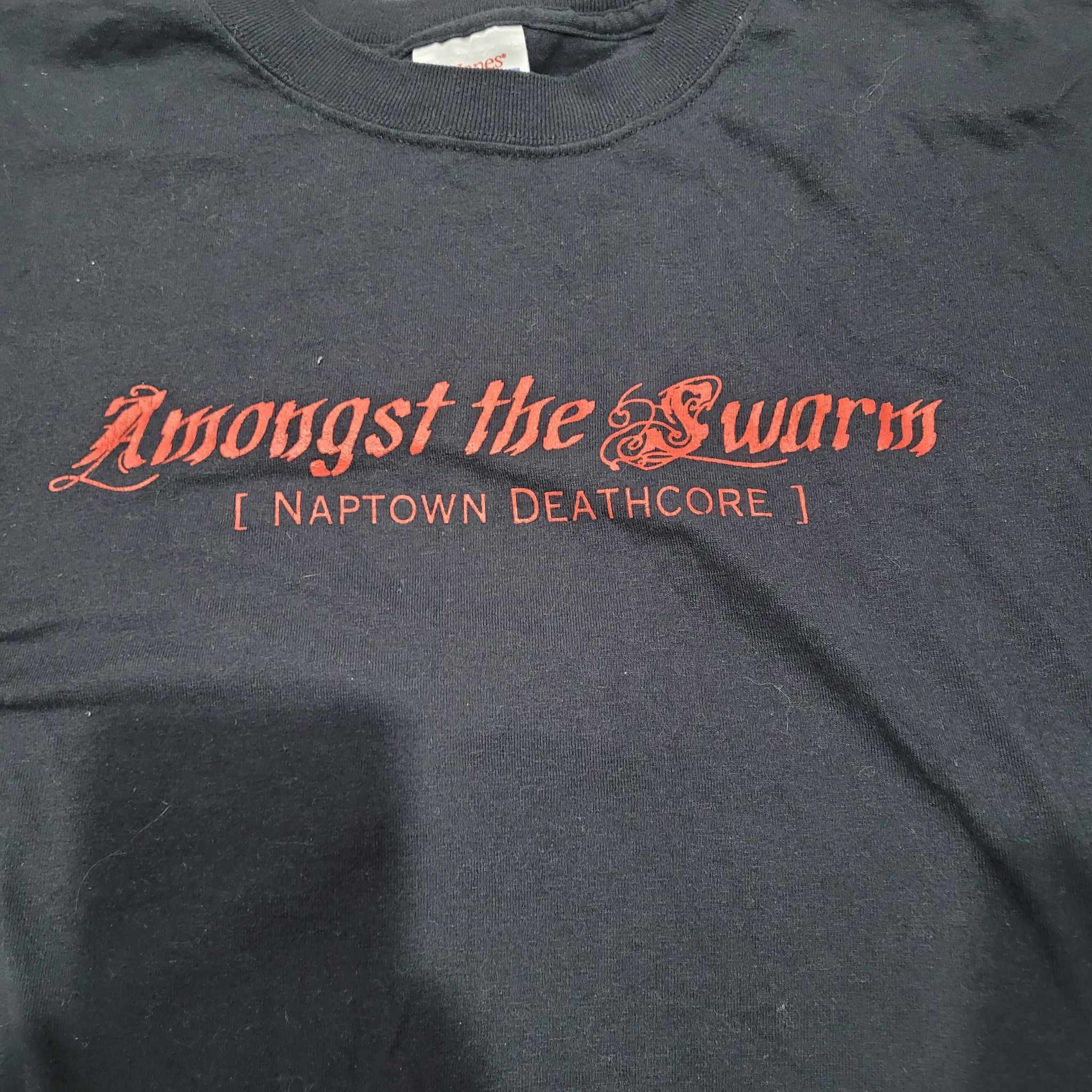 Band Tees × Vintage Amongst The Swarm Napetown Deathcore Shirt Size US XL / EU 56 / 4 - 2 Thumbnail
