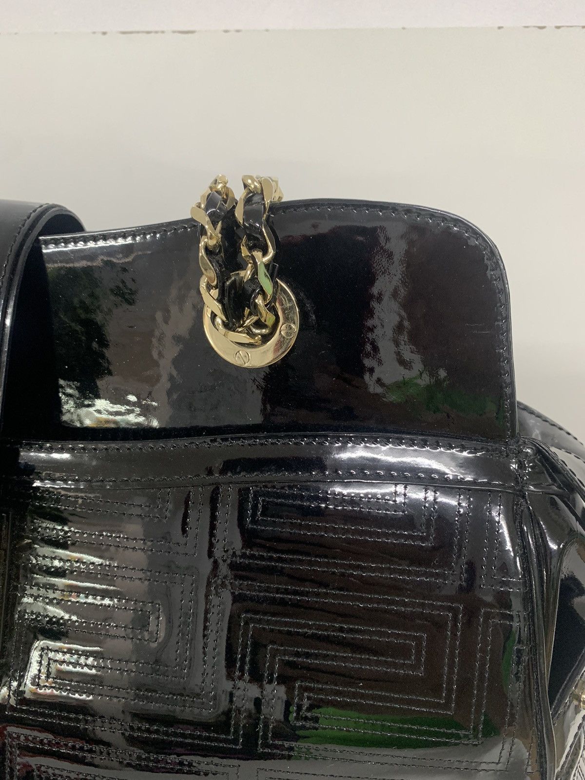 Versace Patent leather bag Versace Size ONE SIZE - 2 Thumbnail