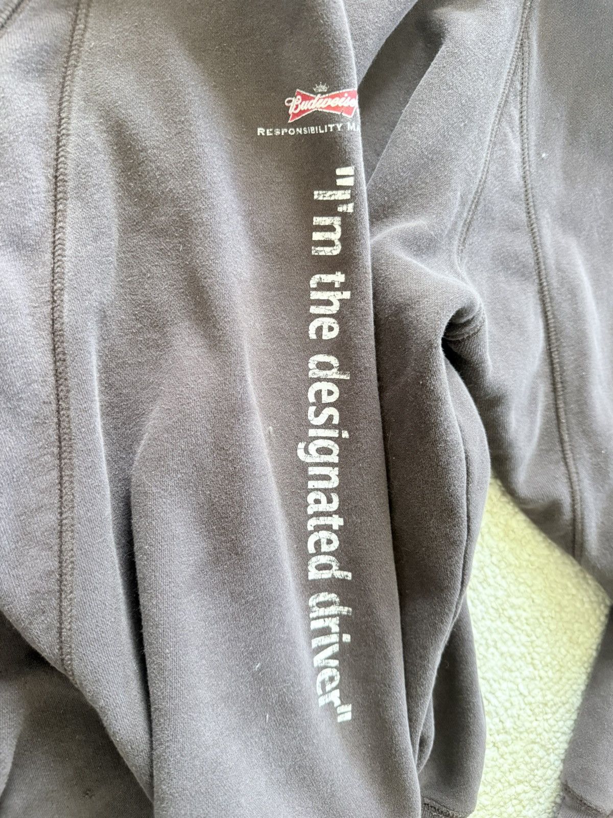 Champion VINTAGE Champion Budweiser campaign hoodie🍻 Size US L / EU 52-54 / 3 - 3 Thumbnail