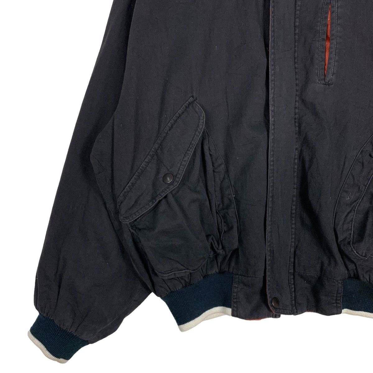 Japanese Brand CROSS BREED Big Logo Reversible Bomber Jacket #0118-C7 Size US L / EU 52-54 / 3 - 6 Thumbnail