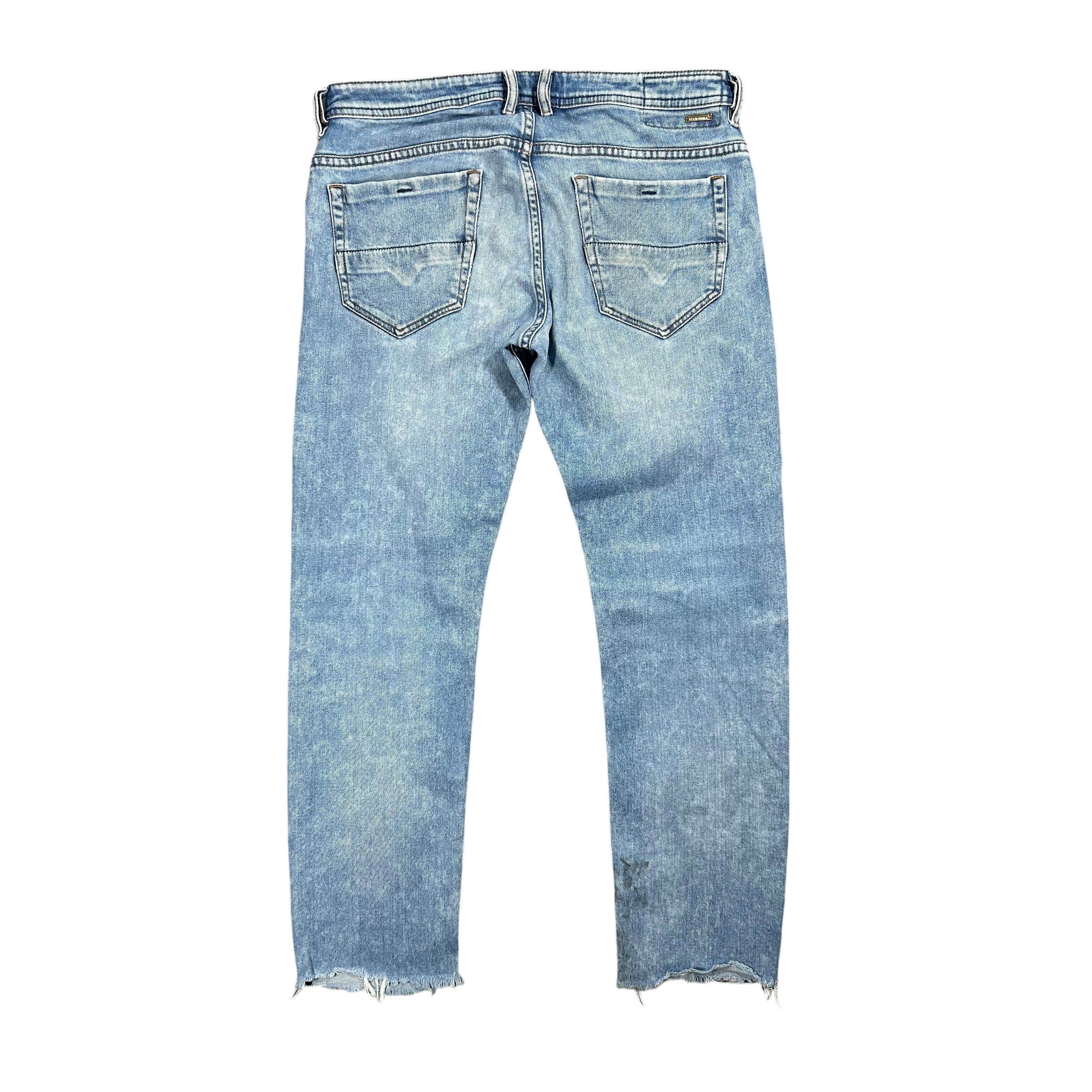 Diesel Diesel Thommer Slim Skinny Stretch Blue Denim Jeans W34L32 Size US 34 / EU 50 - 2 Thumbnail