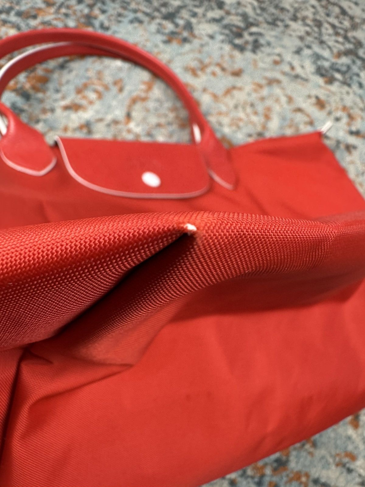Designer Rare Longchamp Le Pilage Club shopping tote size L bag Size ONE SIZE - 22 Thumbnail