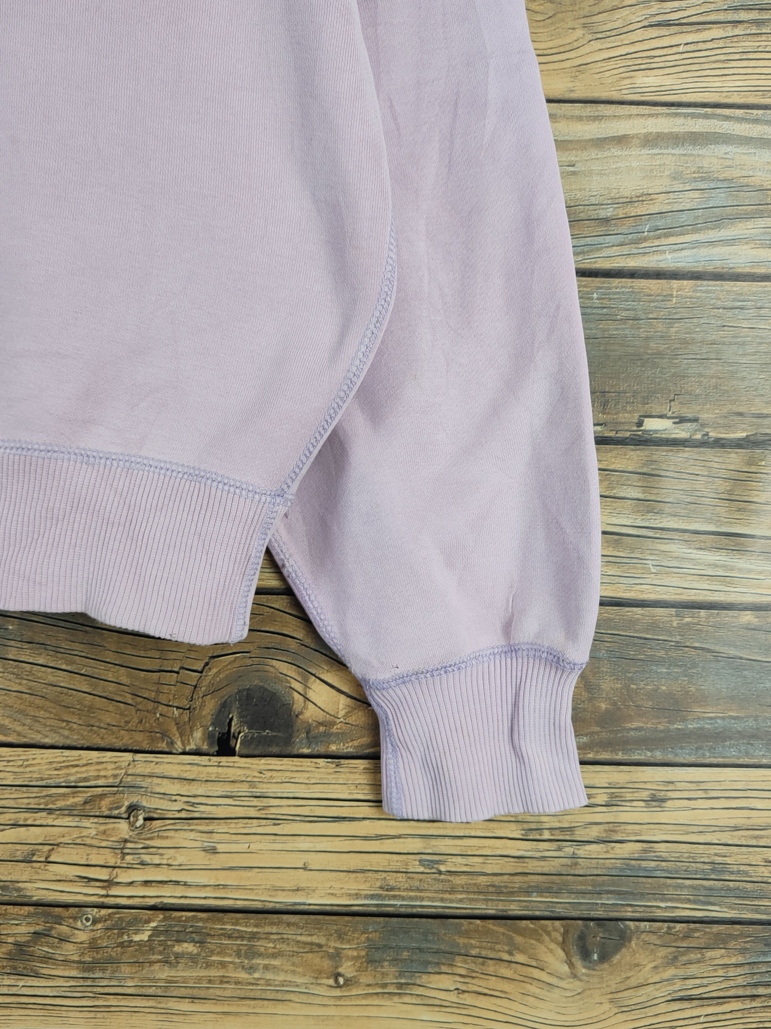 Japanese Brand Uniqlo vintage Light Purple Sweatshirts #W1456 Size US M / EU 48-50 / 2 - 6 Thumbnail