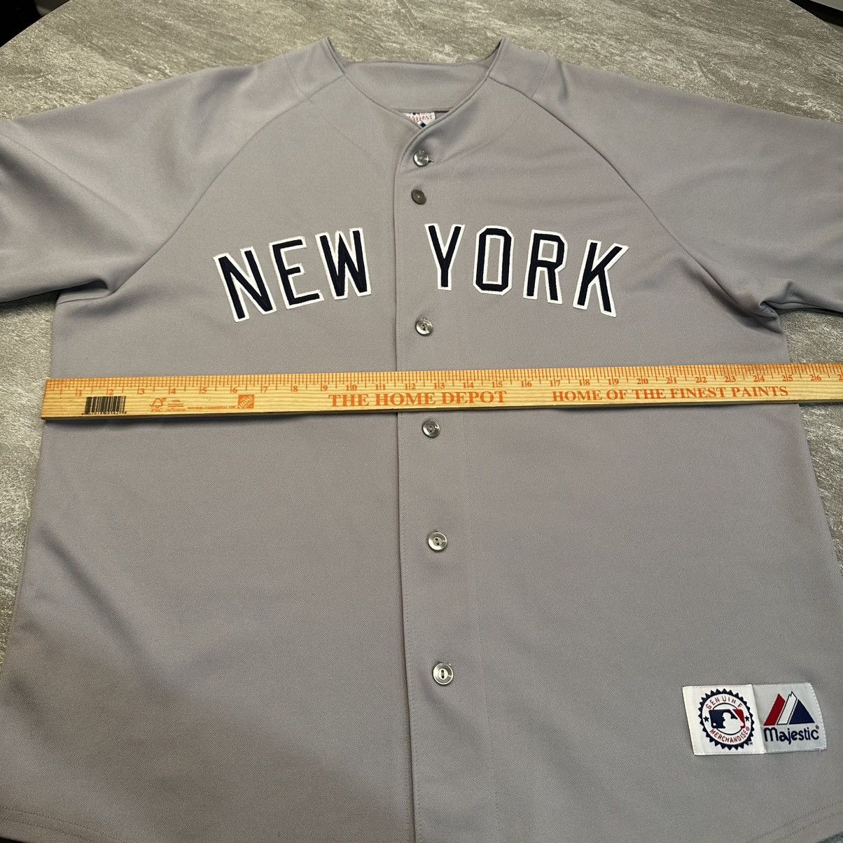 MLB × Majestic New York Yankees Damon Majestic MLB Baseball Jersey Shirt Size US XL / EU 56 / 4 - 6 Thumbnail
