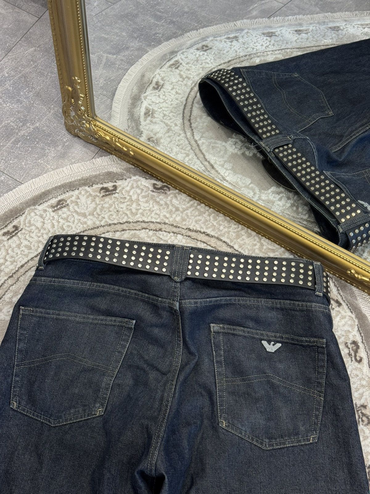 Cowboy Equipment 00’s Cowboy Belt STYLE FACE RARE Y2K BELT VINTAGE Size ONE SIZE - 2 Thumbnail