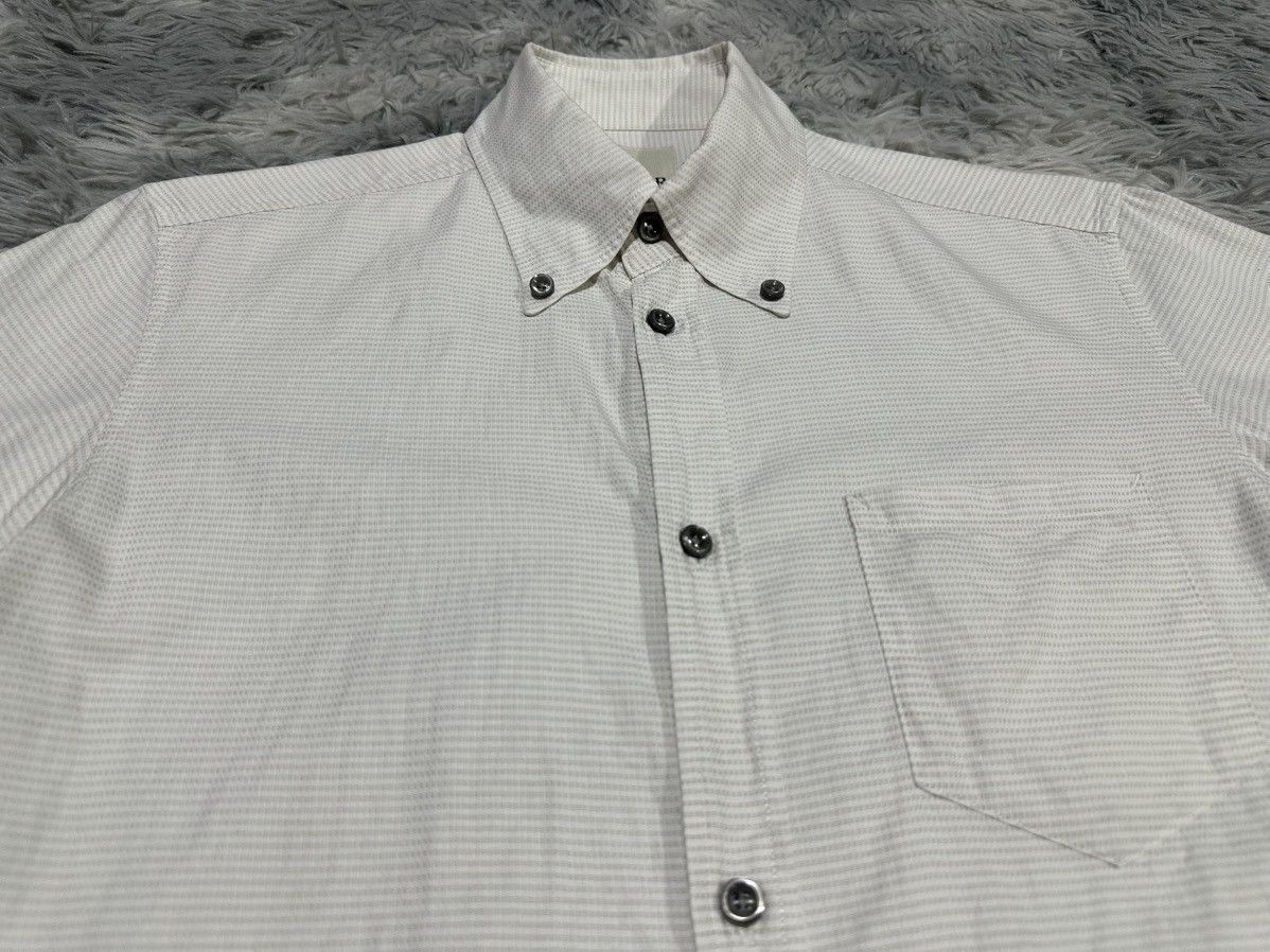 Yohji Yamamoto 🔥Vintage A.A.R Yohji Yamamoto Shirt Short Sleeve Size US L / EU 52-54 / 3 - 4 Thumbnail