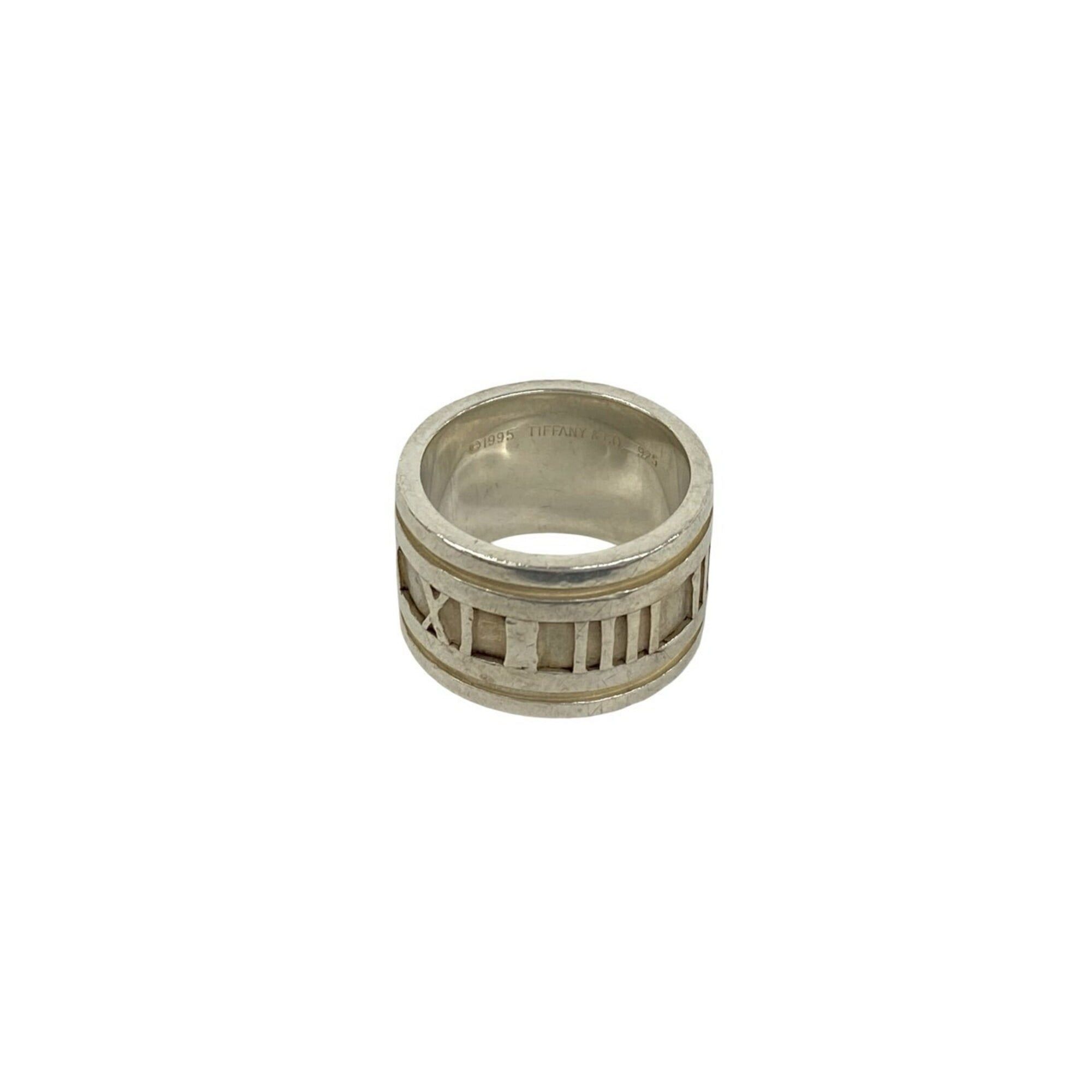 Tiffany & Co. TIFFANY&Co. Tiffany Wide Atlas Ring, Sterling Silver 925, Accessory, Silver, 28159 Size ONE SIZE - 1 Thumbnail
