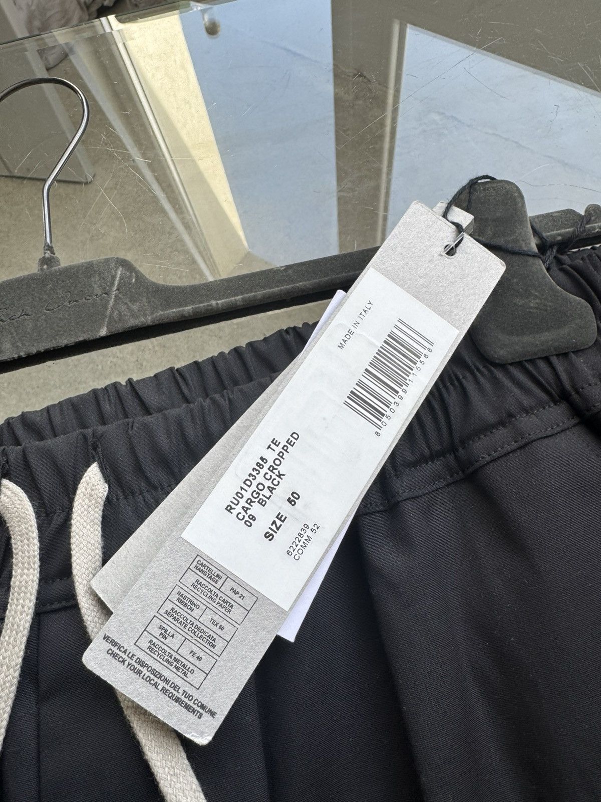 Rick Owens Rick Owens Cropped Pants Cargo New Size US 34 / EU 50 - 3 Thumbnail