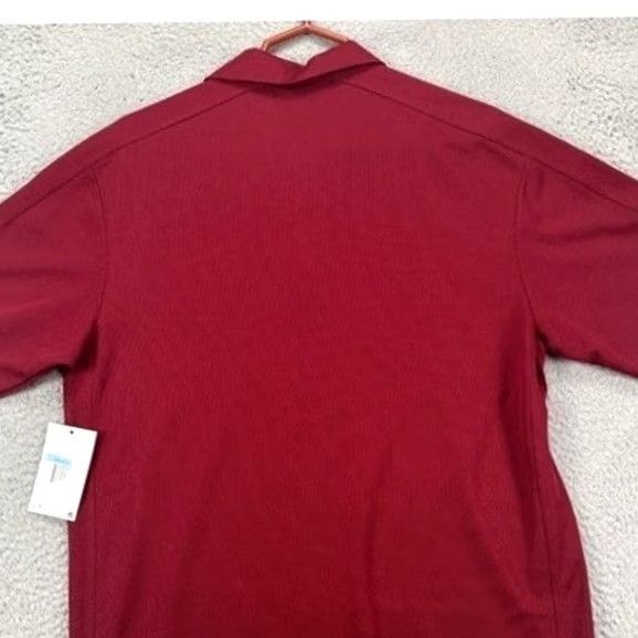 Nike Nike Dri-FIT Polo Shirt Men M Red - Short Sleeve, Performance, Moisture Wicking, Breathable, Jersey, Golf Size US M / EU 48-50 / 2 - 2 Thumbnail