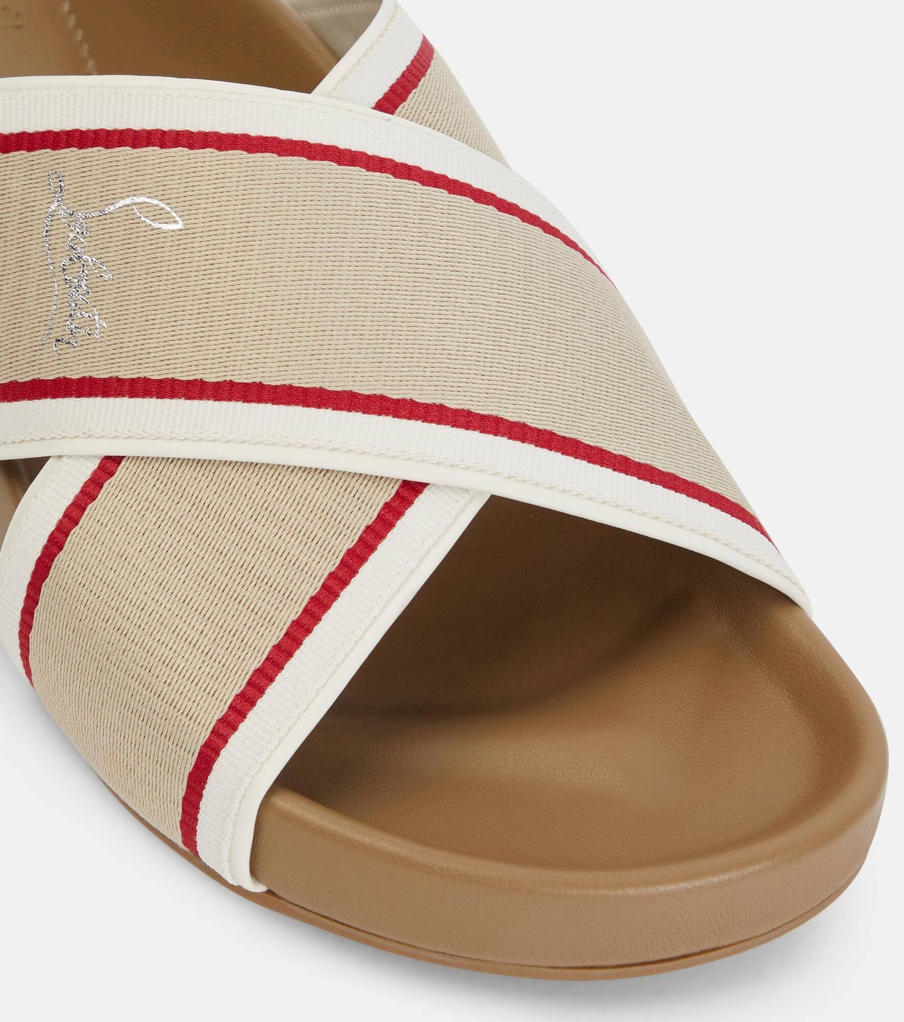 Christian Louboutin o1s1wg110925 Sandals in Brown Size US 5.5 / IT 35.5 - 4 Thumbnail