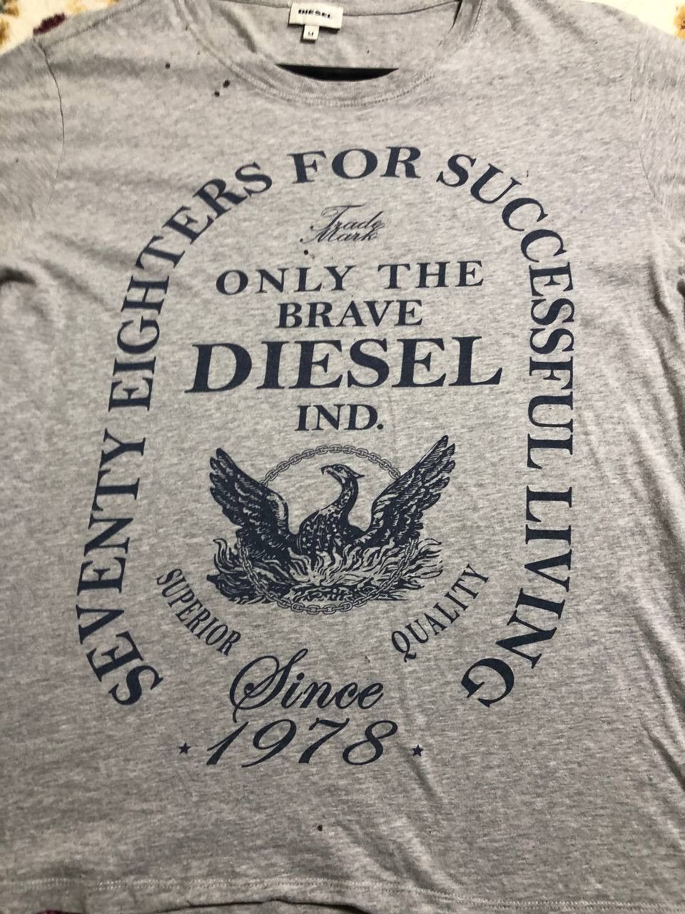 Diesel Vintage Diesel Big Y2K Logo Streetwear Short Sleeve T-Shirt Size US M / EU 48-50 / 2 - 4 Thumbnail