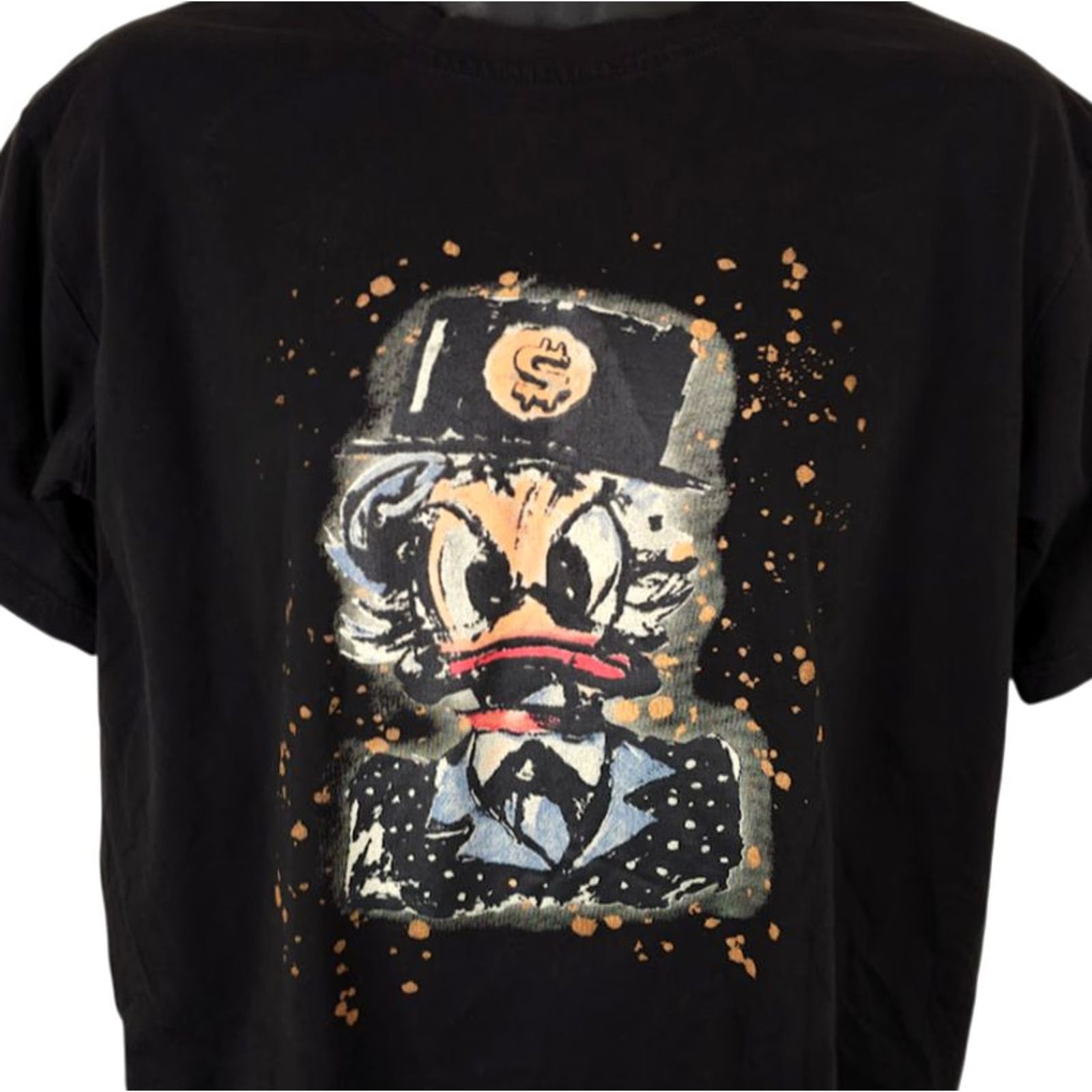 Disney Scrooge McDuck T Shirt Mens Large Black Disney Pop Art Asian Import Shirt Mens L Black Disney Pop Art Size US L / EU 52-54 / 3 - 2 Thumbnail