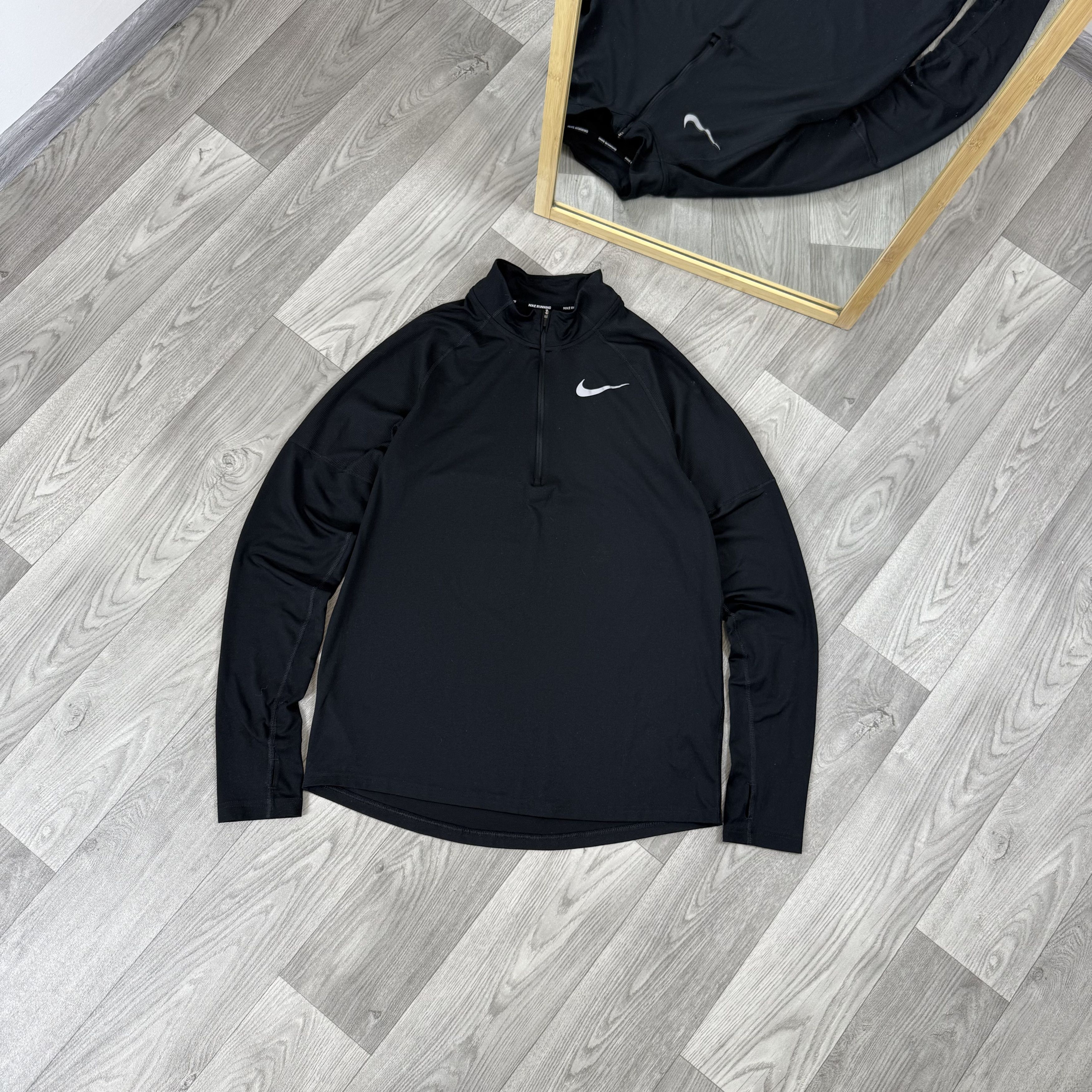 Nike Nike Running 1/4 Zip Long Sleeve Rashguard Sweater Shrit Size US M / EU 48-50 / 2 - 1 Thumbnail