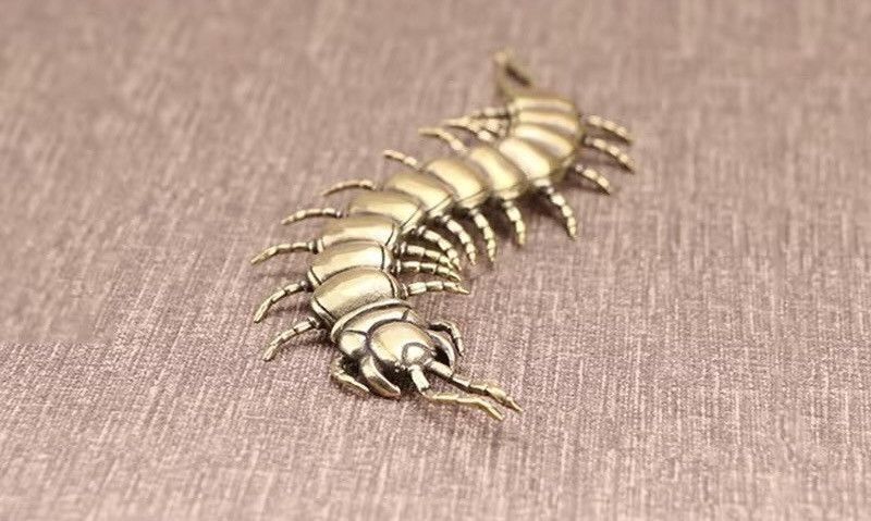 Japanese Brand × Toy Machine Copper Centipede Figurines Decorations Accessories Size ONE SIZE - 4 Thumbnail
