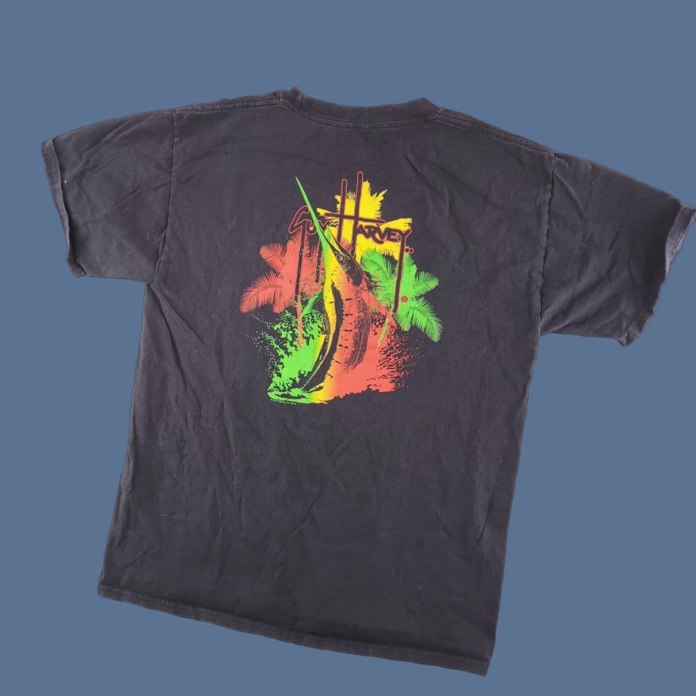 Guy Harvey Guy Harvey Shirt Mens Medium Black Rasta Jamaica Fishing Aftco Shirt Mens Black Jamaica Fishing Size US M / EU 48-50 / 2 - 1 Thumbnail