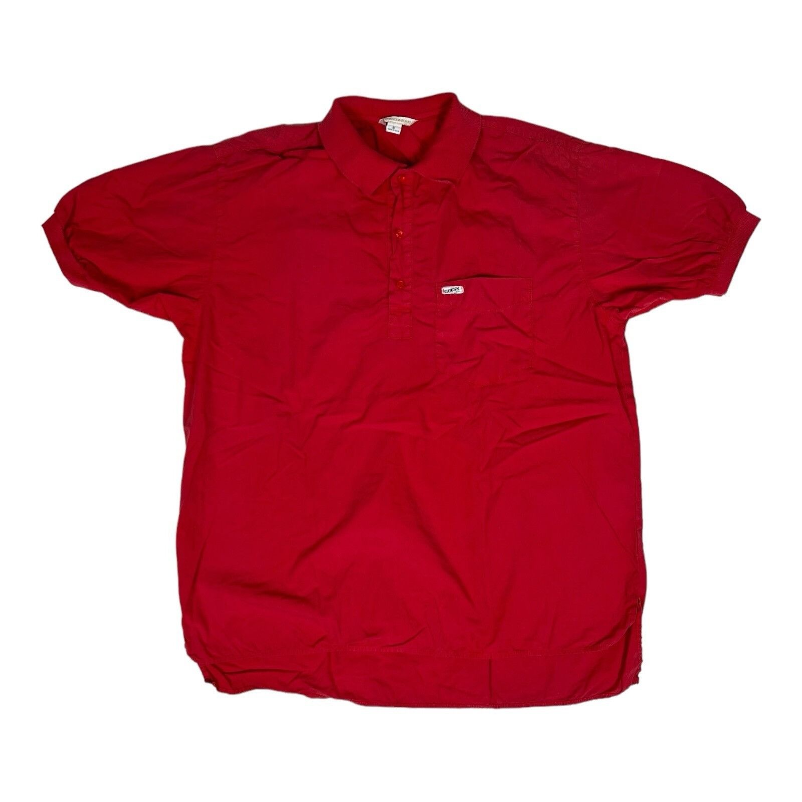 Guess Vintage Guess Jeans USA Polo Shirt Size XL Red Made In USA 9 Size US XL / EU 56 / 4 - 2 Thumbnail