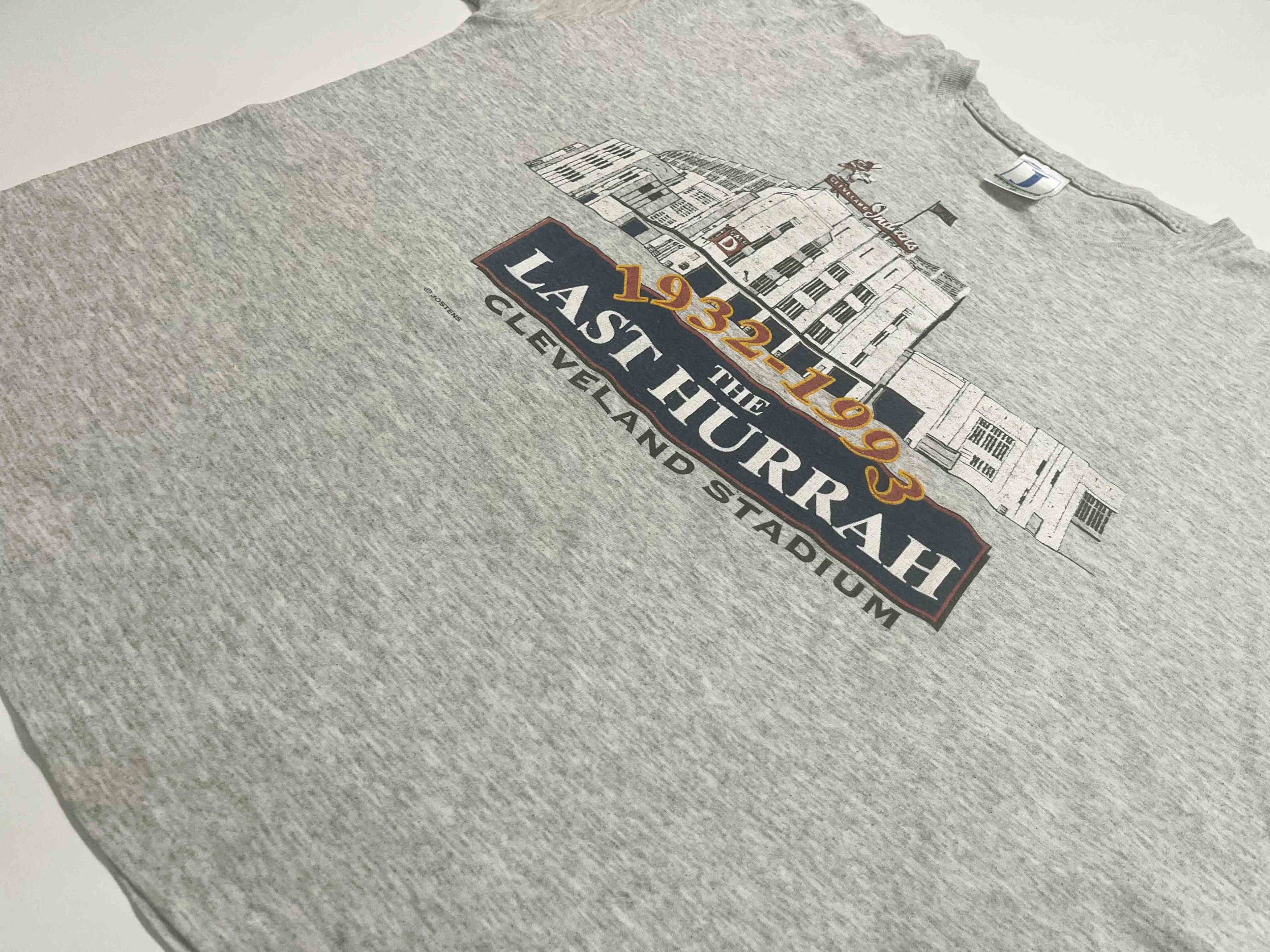 Vintage Vintage Jostens MLB Cleveland Indians Stadium T-Shirt Size US XL / EU 56 / 4 - 6 Thumbnail