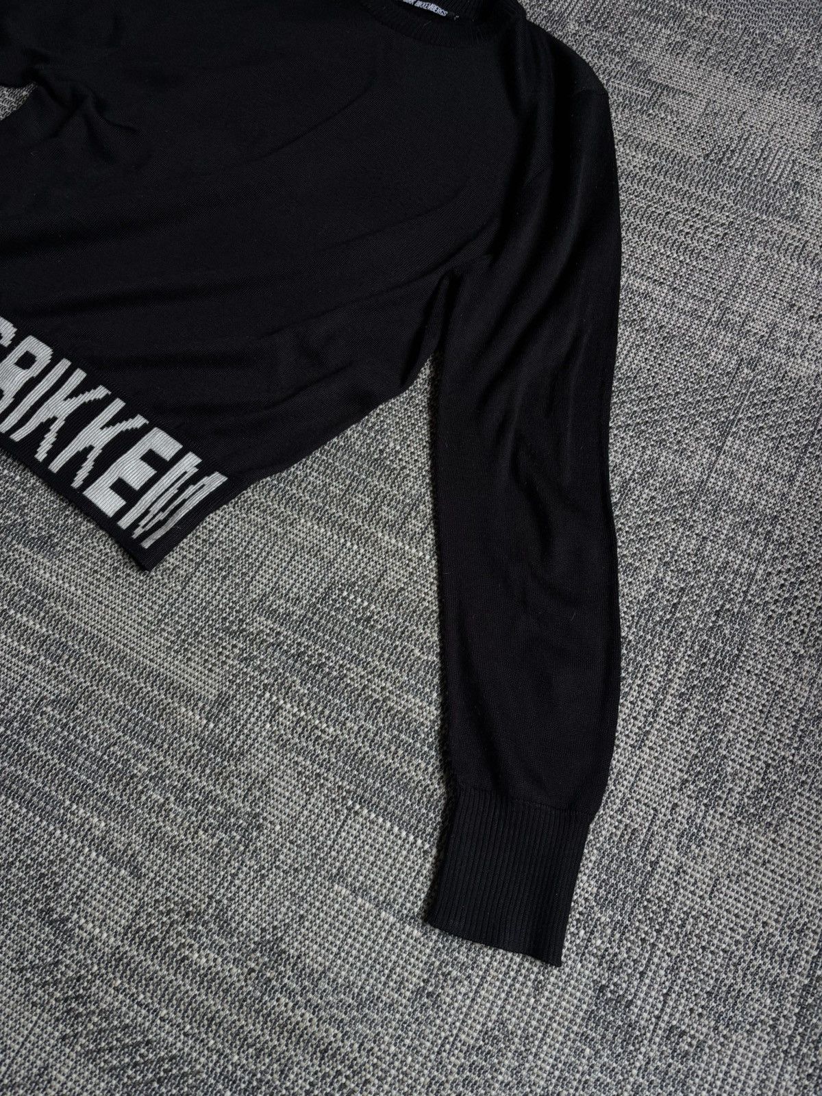 Dirk Bikkembergs Vintage Dirk Bikkembergs Archival Big Logo Spellout Jumper Size US L / EU 52-54 / 3 - 4 Thumbnail