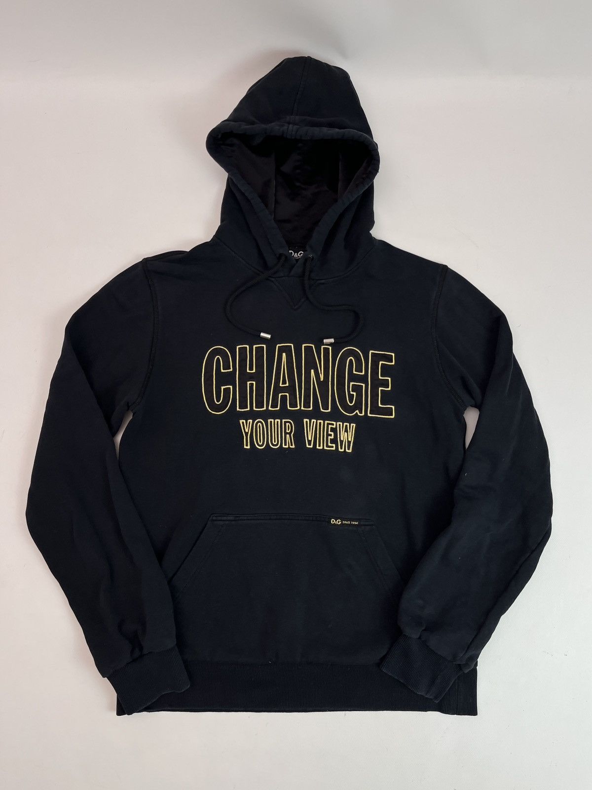 Dolce & Gabbana Dolce Gabbana “Change your view” Navy Hoodie Size US M / EU 48-50 / 2 - 2 Thumbnail