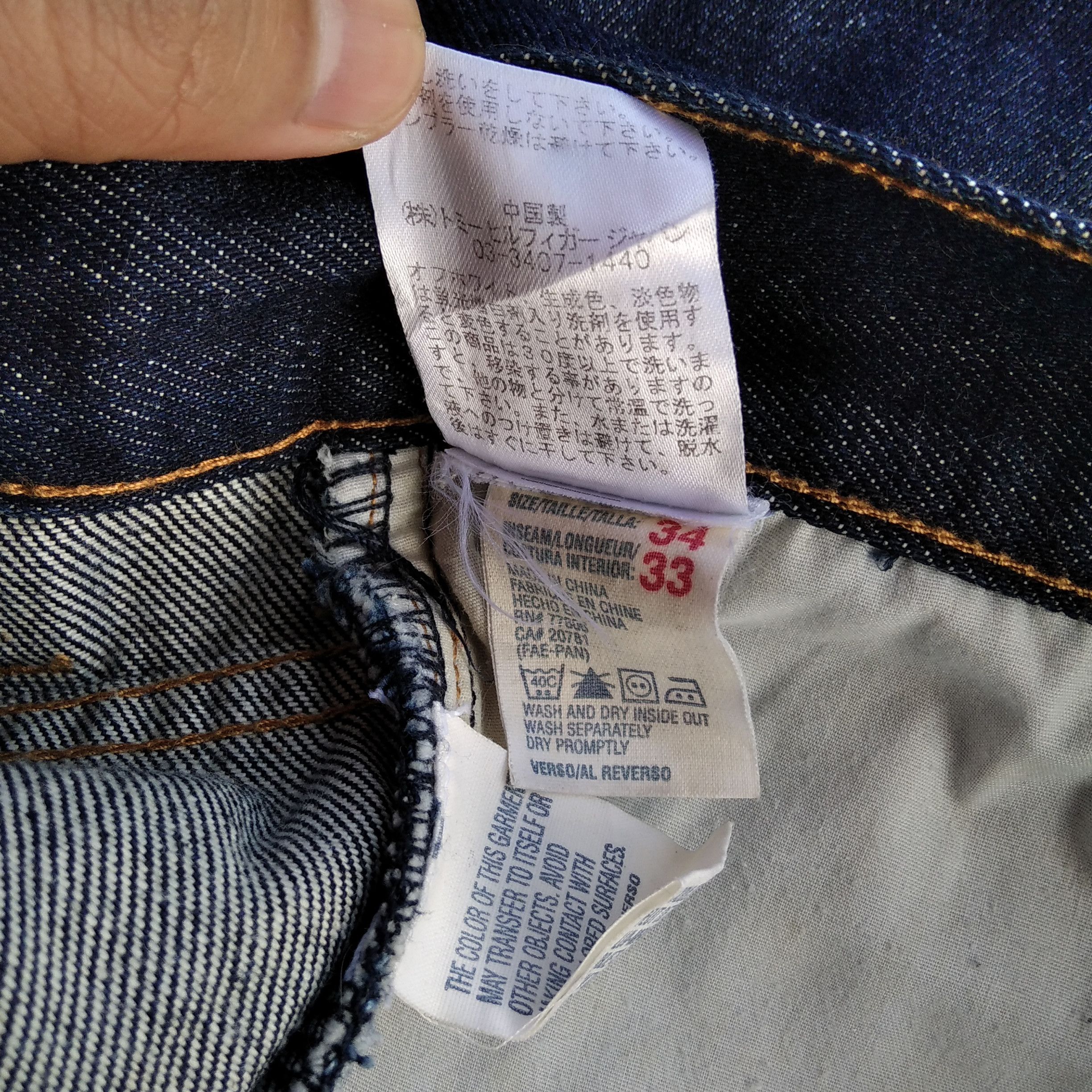 Tommy Hilfiger Vintage Y2K TOMMY HILFIGER Baggy Jorts Size US 34 / EU 50 - 7 Thumbnail