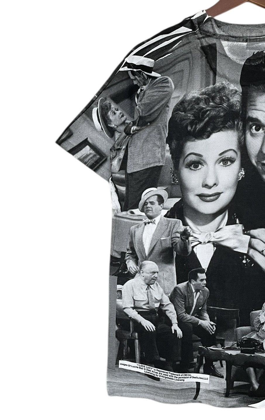 Vintage Vintage Movie I Love Lucy Fullprint T-shirt 1990s Size US L / EU 52-54 / 3 - 5 Thumbnail