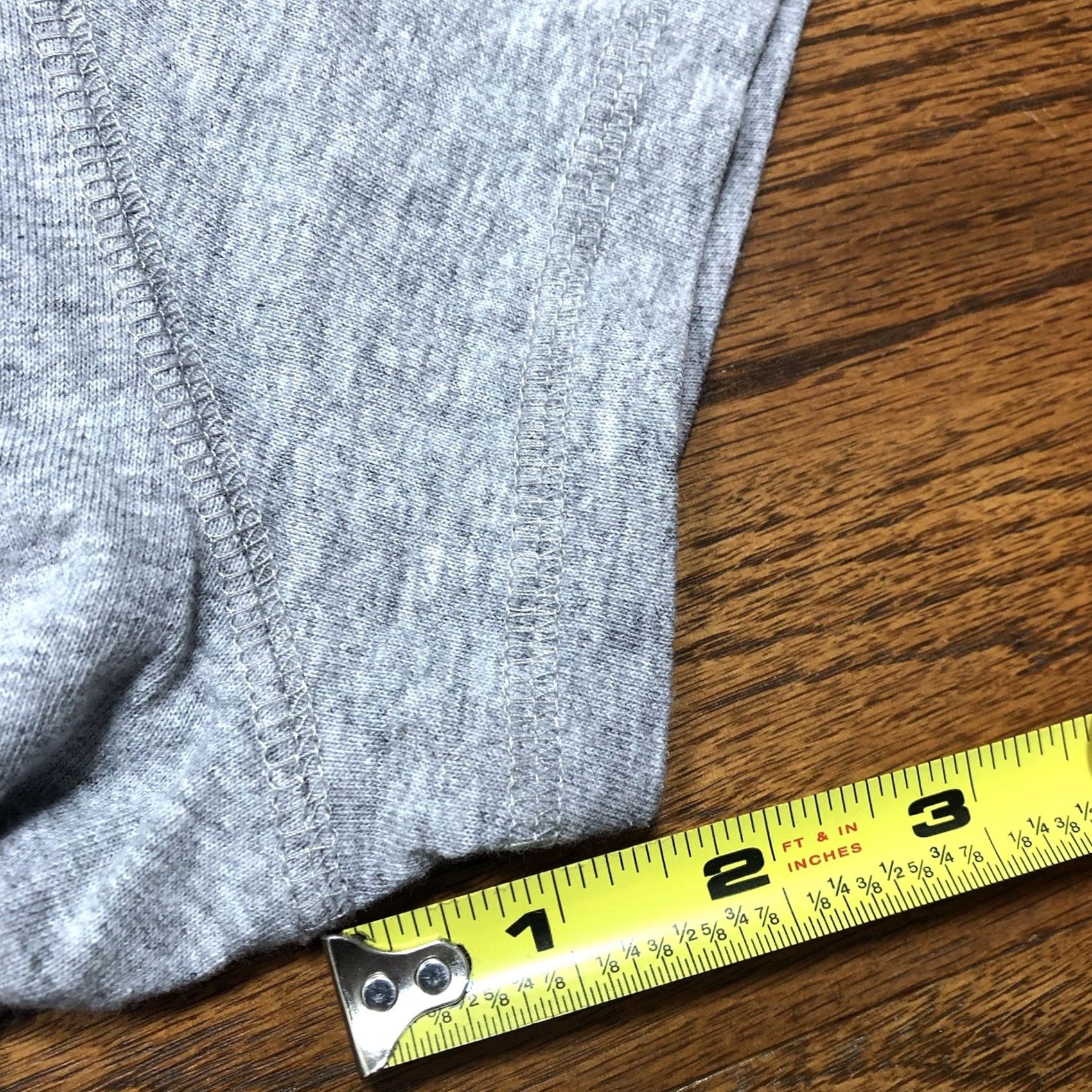 Vintage VINTAGE B.U.M. Equipment Gray Womens M Short Sleeve T-Shirt Embroidered V-neck Size M / US 6-8 / IT 42-44 - 6 Thumbnail