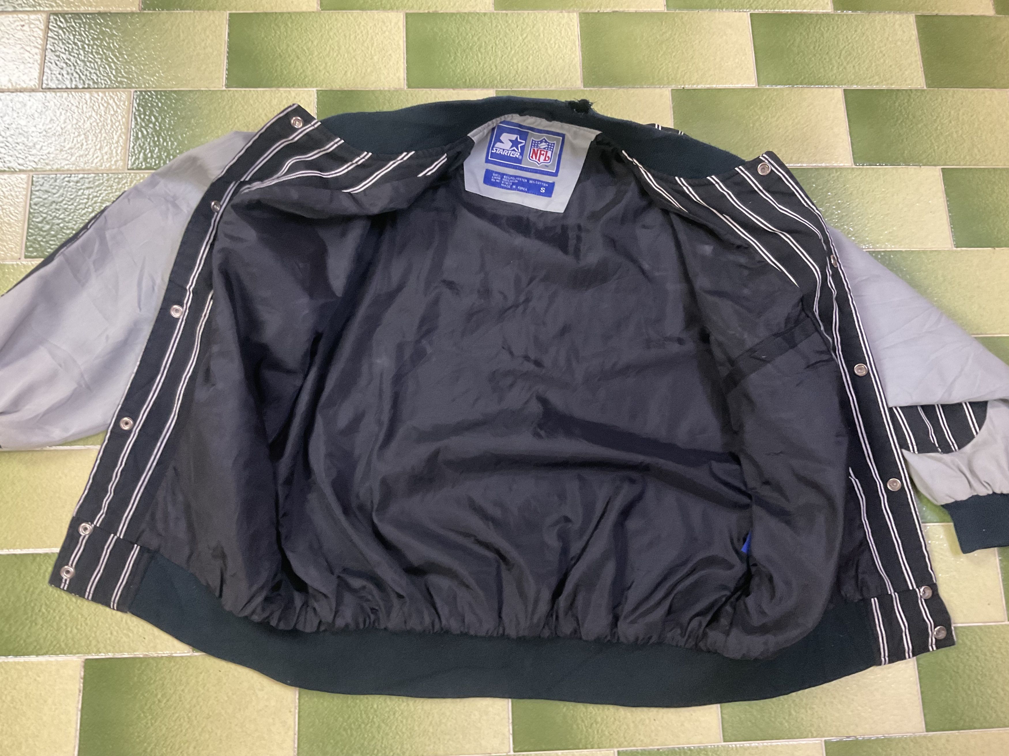 NFL Vintage 90s Starter NFL Oakland Raiders Jacket Las Vegas Size US S / EU 44-46 / 1 - 5 Thumbnail