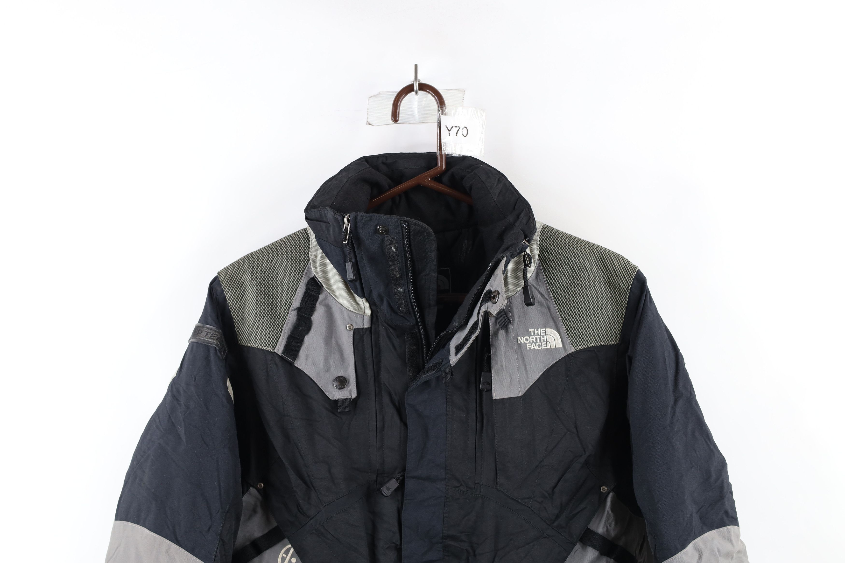 The North Face × Vintage Vintage Y2K 2009 The North Face Steep Tech Jacket Black Size M / US 6-8 / IT 42-44 - 2 Thumbnail