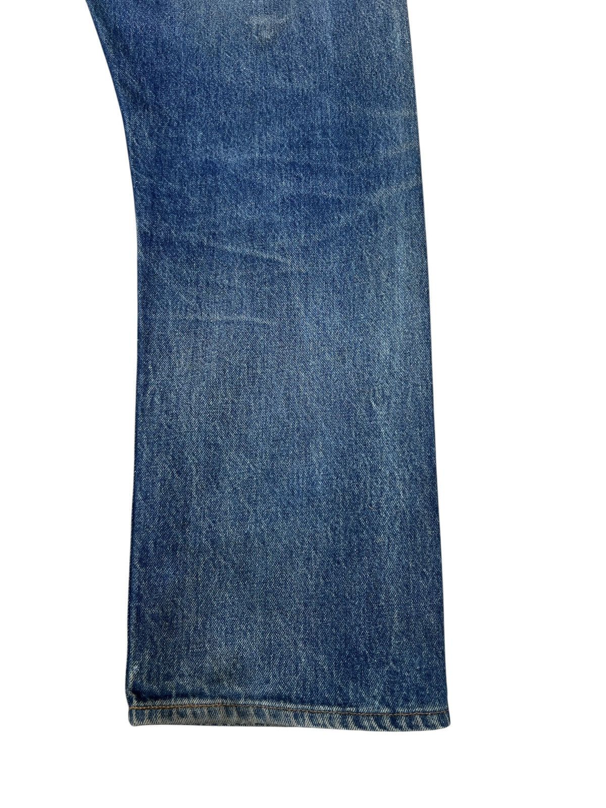 Levi's Vintage 80s Levi’s 501 Made in USA Dirty Mud Denim Jeans Size US 35 - 21 Thumbnail