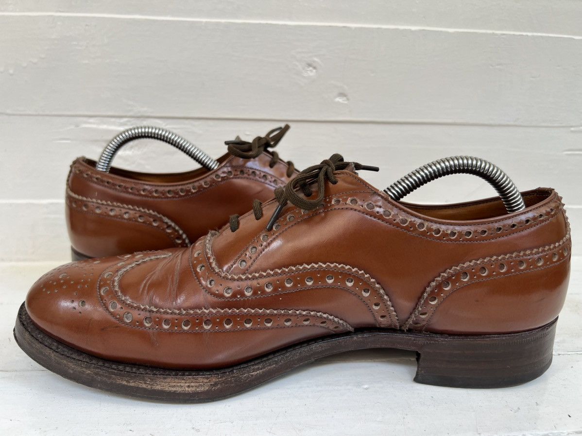Church's Church's Burwood Wing-tip Sandalood Polished Binder England Size US 9 / EU 42 - 9 Thumbnail
