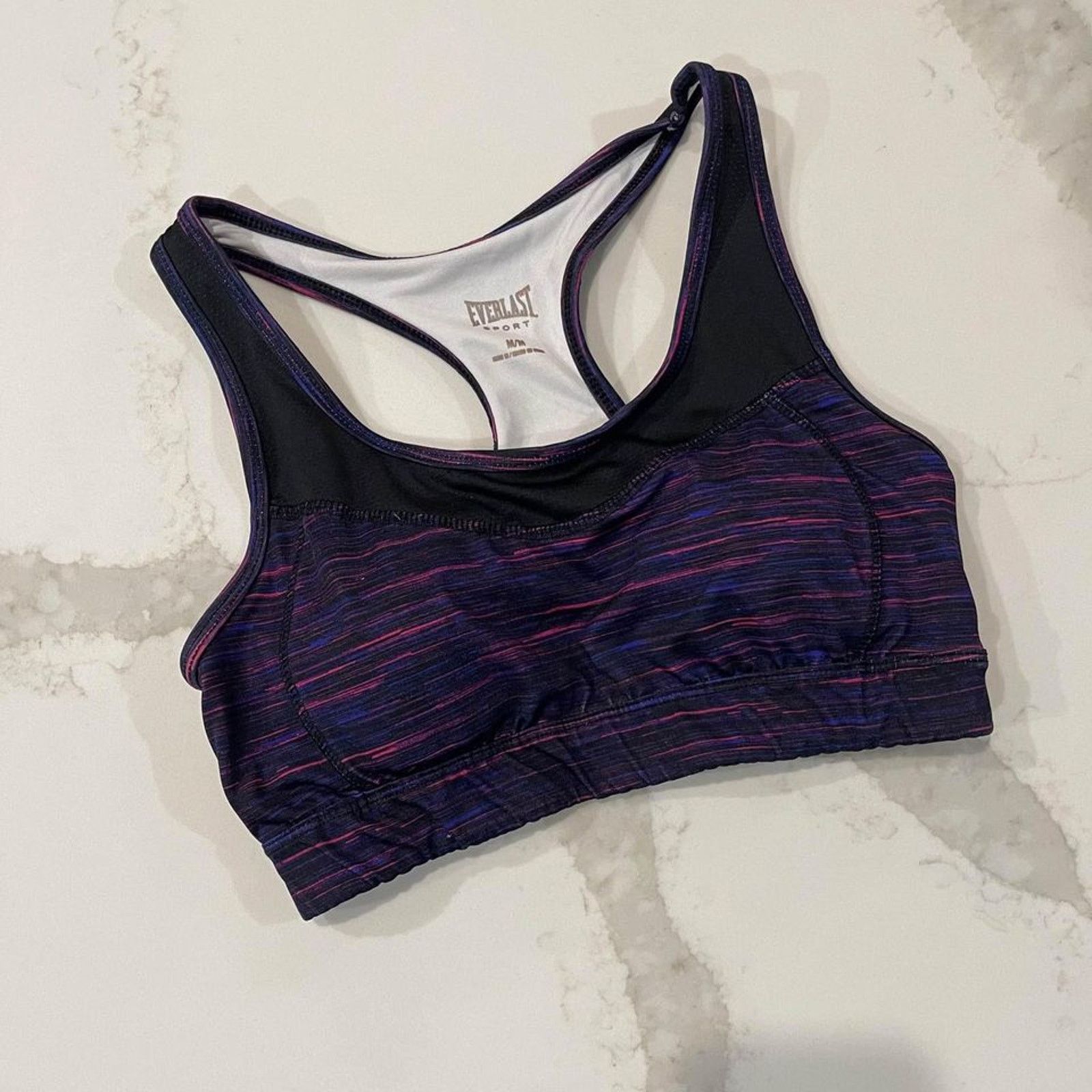 Everlast Everlast Sport Racerback Padded Sports Bra Women’s Medium Size ONE SIZE - 1 Thumbnail
