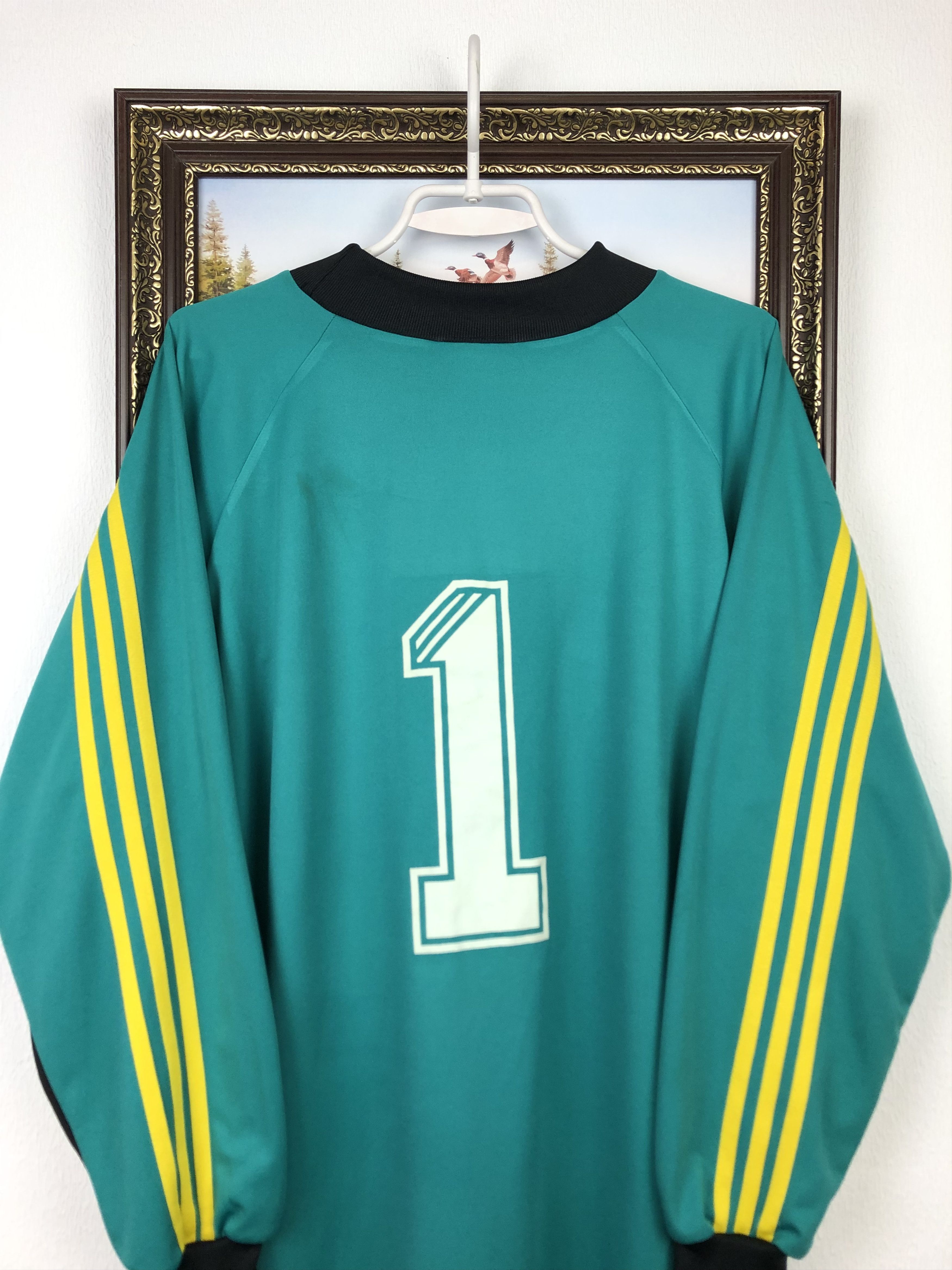 Adidas Galatasaray Goalkeeper football shirt 1998 Soccer Jersey Size US M / EU 48-50 / 2 - 10 Thumbnail